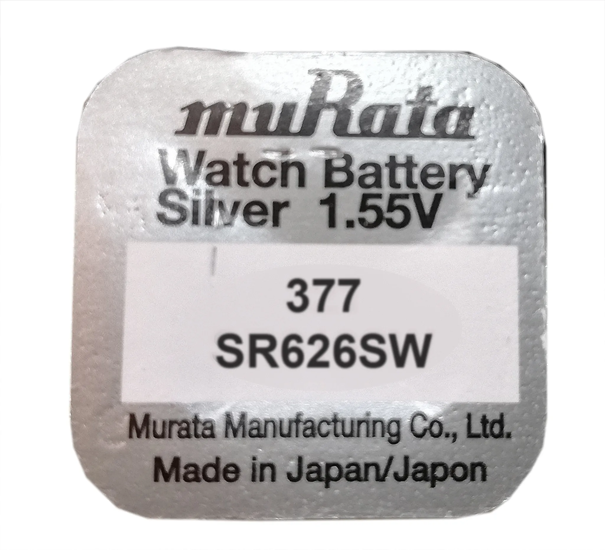 VARTA Uhr V377 - Silberoxid-Batterie (SR66, 1,55 V) 