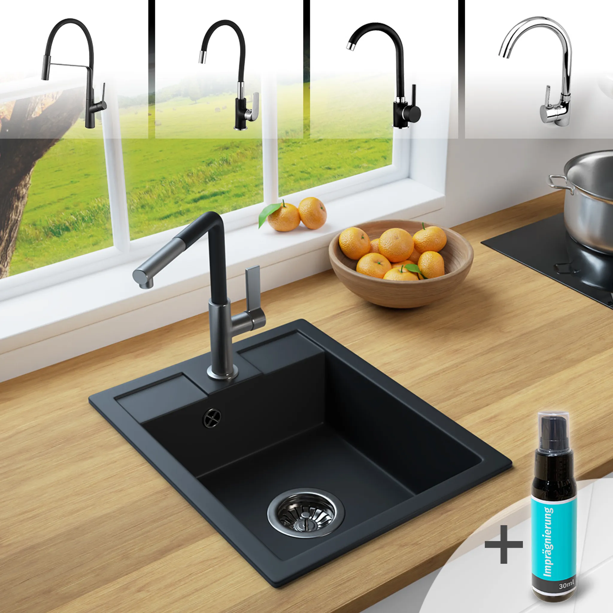 Grohe 31657AP0 K700 Lavello 2 Vasche Da Incasso/sottotop Cm. 84 X 56 - Foto 3