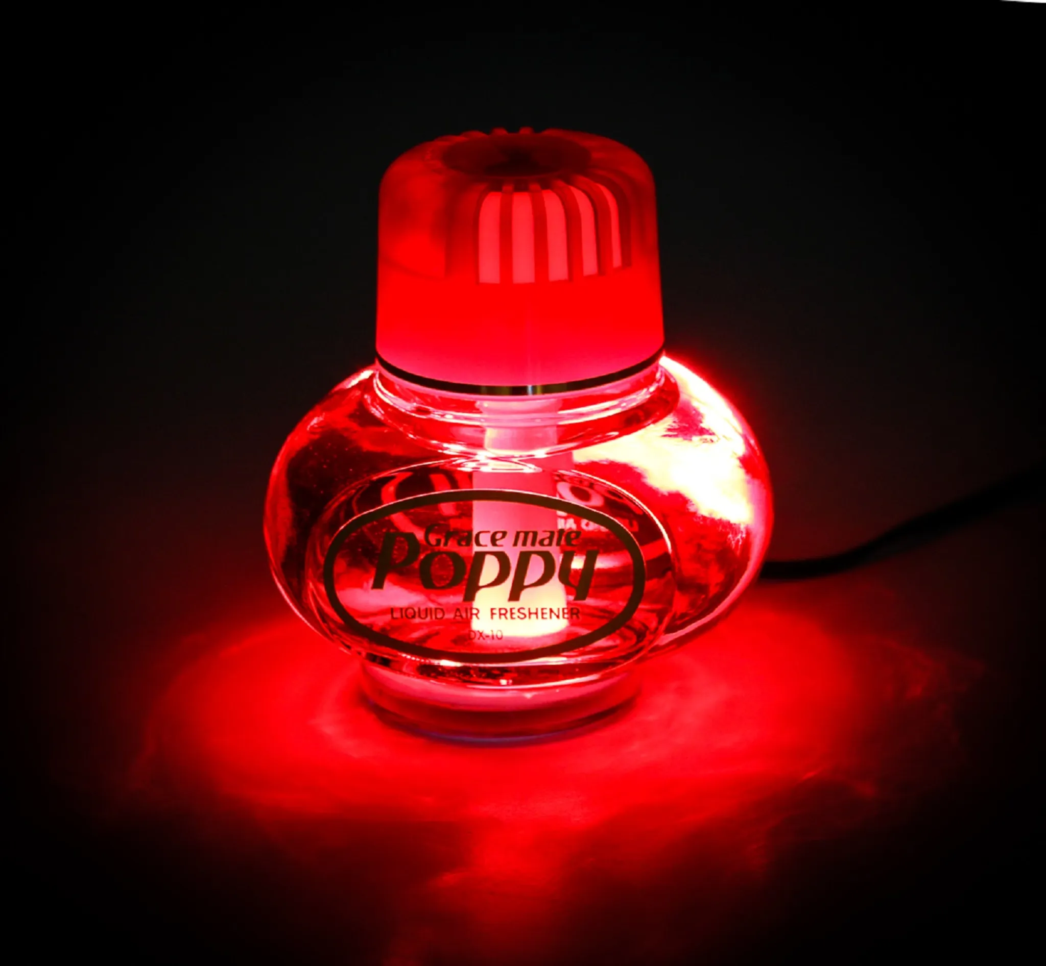 All Ride Lufterfrischer Original Poppy, LED-Beleuchtung 5 Volt USB