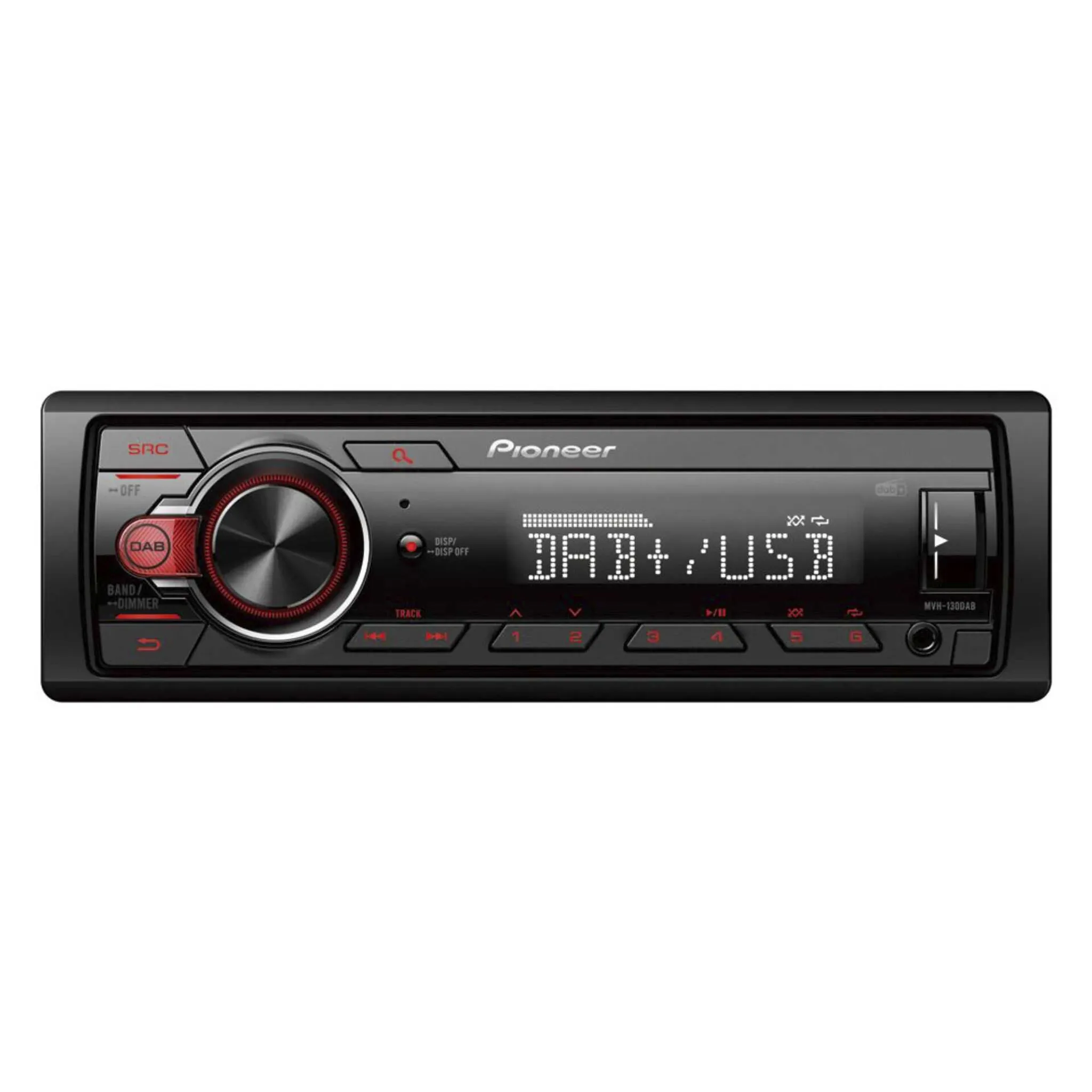 DSX PIONEER Bluetooth USB passend für Peugeot 206 / 206CC DAB+ Antenne  Autoradio (Digitalradio (DAB), UKW, Bluetooth, USB, 50,00 W)