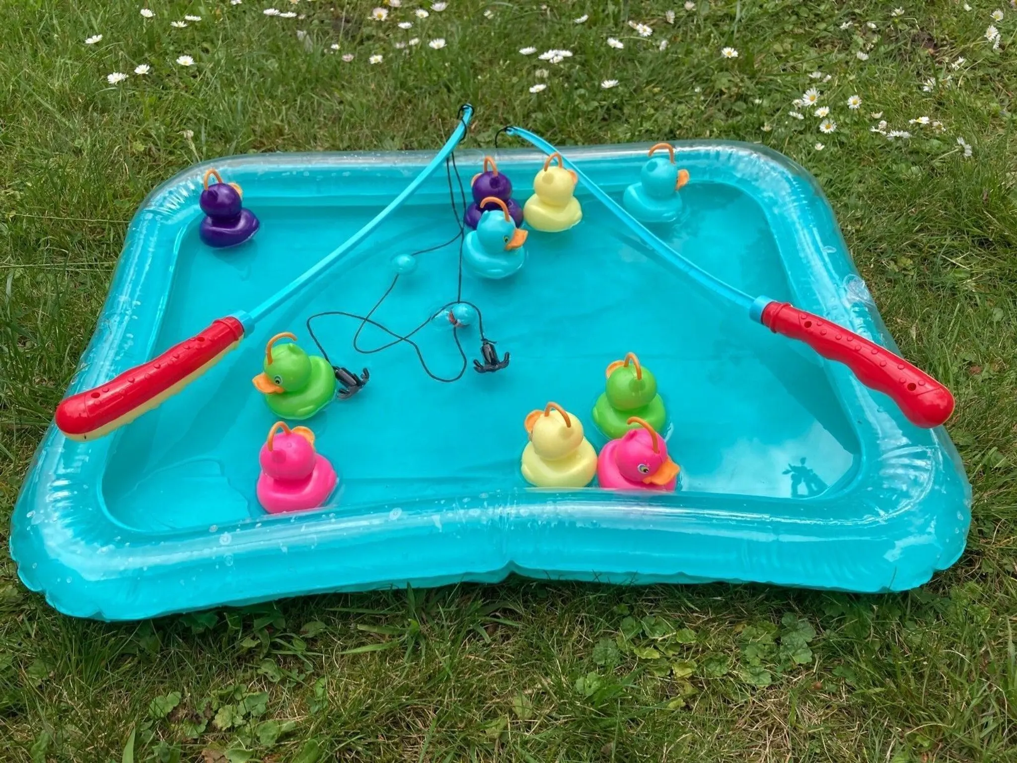 Entenangeln Spiel outdoor Planschbecken