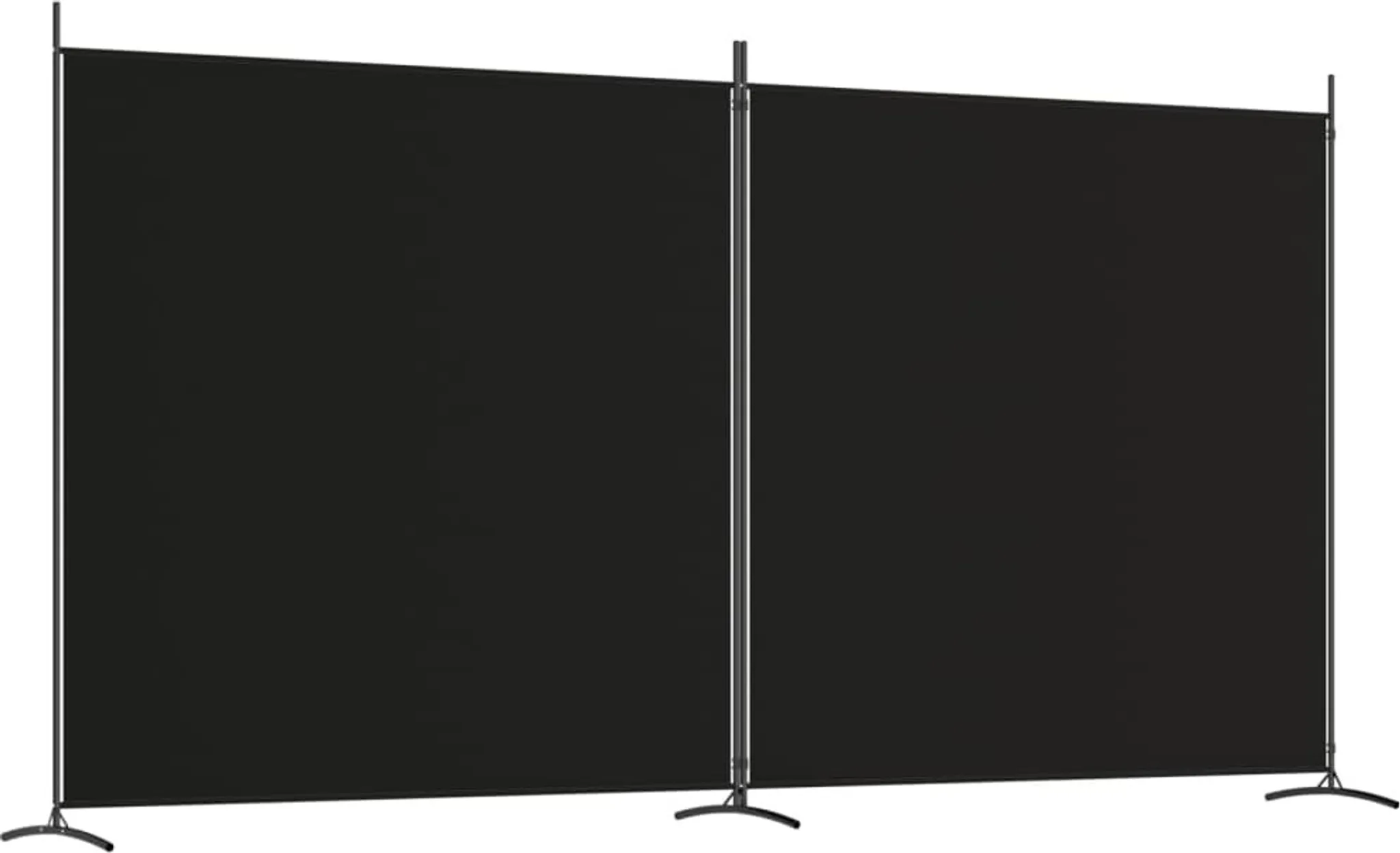 Divisorio A 5 Pannelli Antracite 250x220 Cm Tessuto - 6