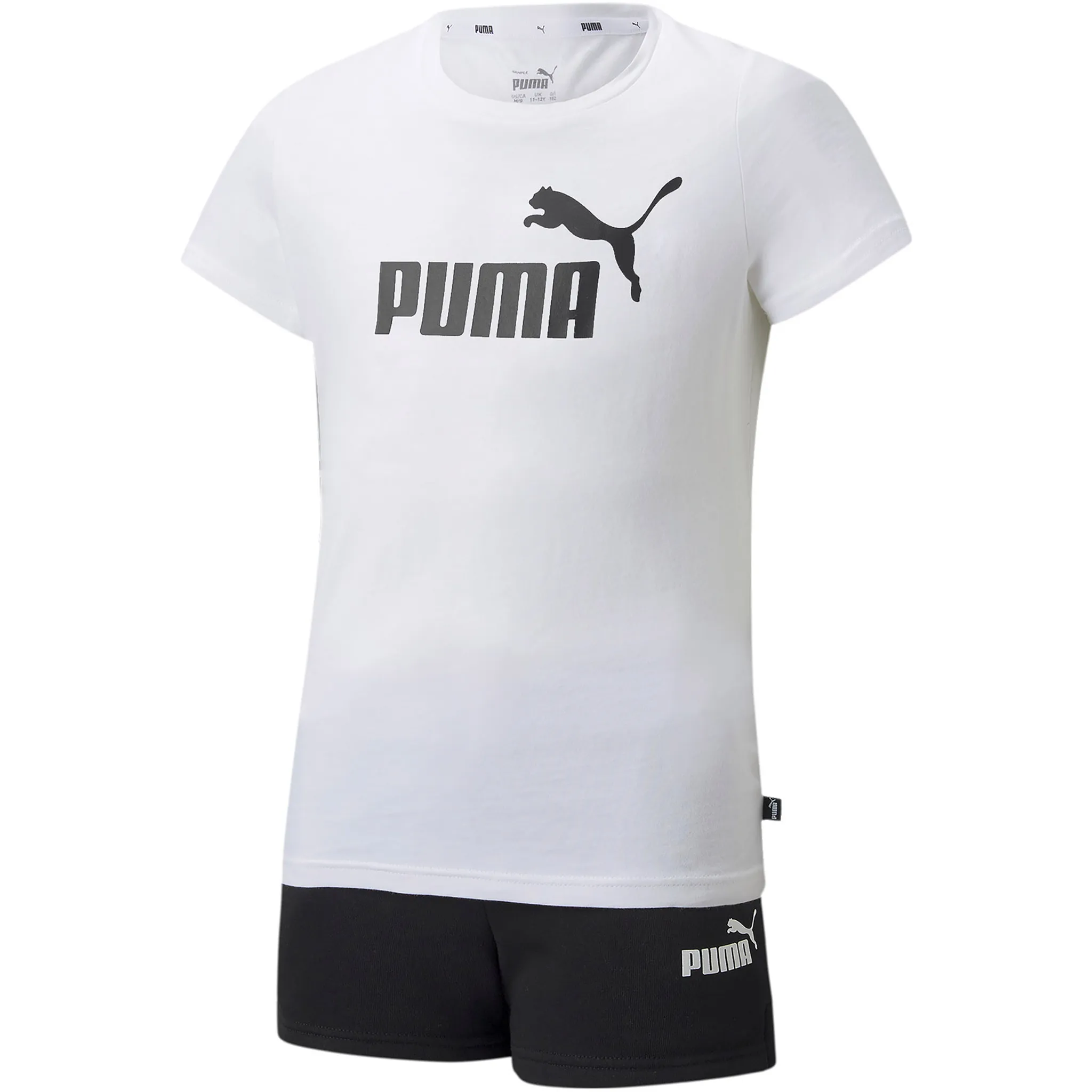 PUMA Logo Jogginganzug Set T-Shirt und mit