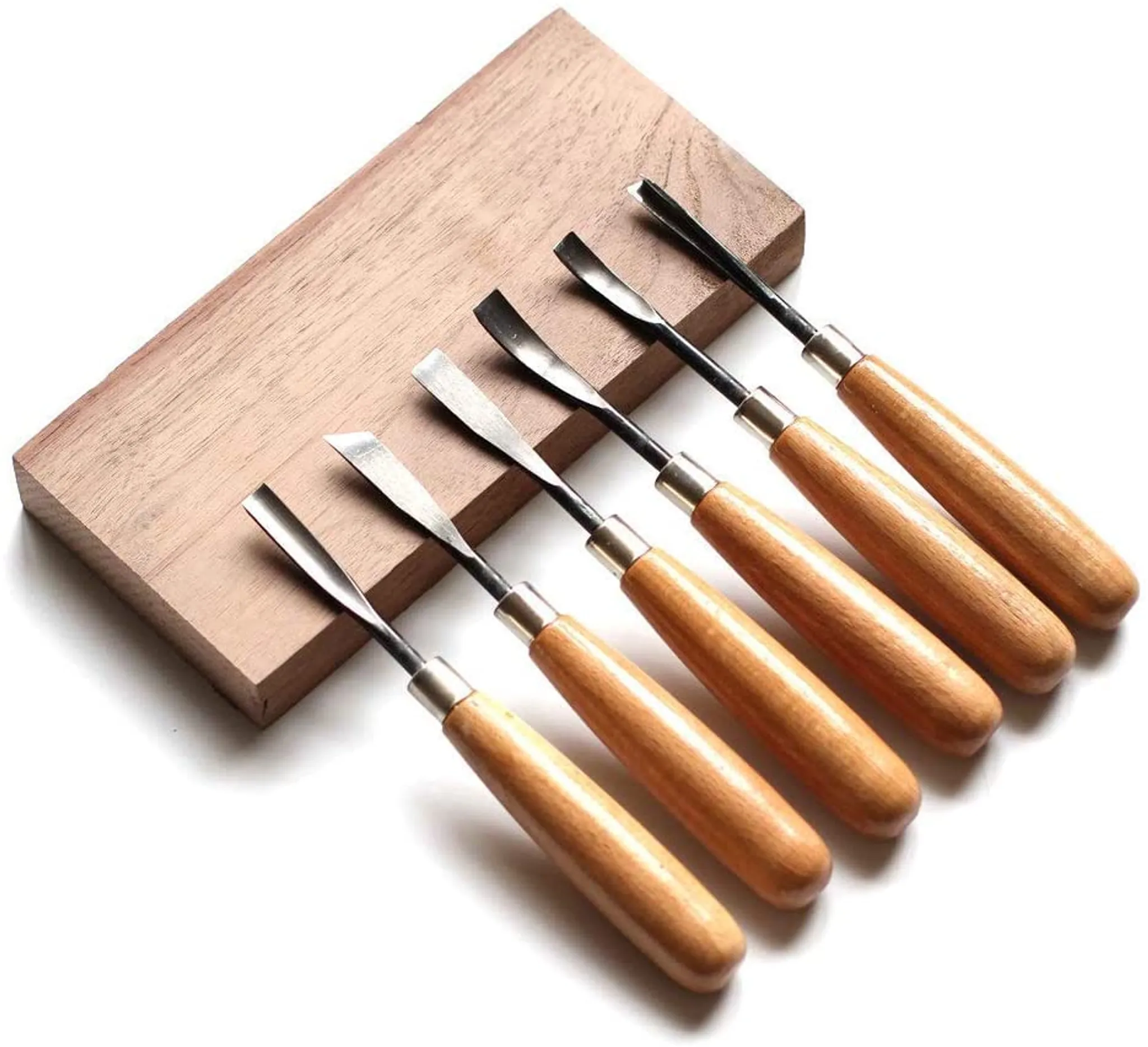 Holz Meißel Set 6 Stücke Stechbeitel Set, Garten & Heimwerken Baumarkt Werkzeuge Handwerkzeuge Schnitzmesser 