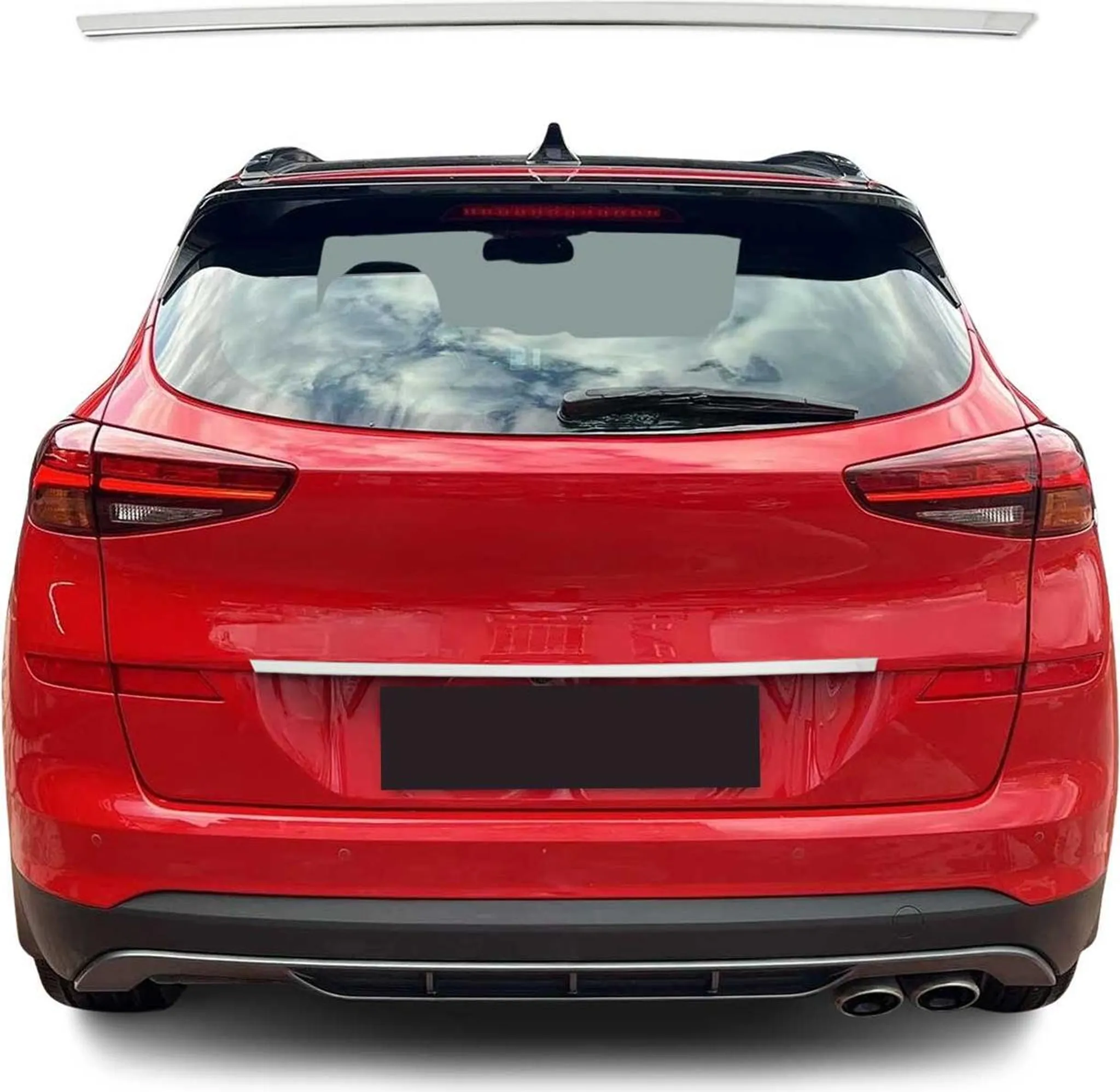 Edelstahl Heckleiste Für Skoda Octavia 2013-2019, Chrom, OMAC
