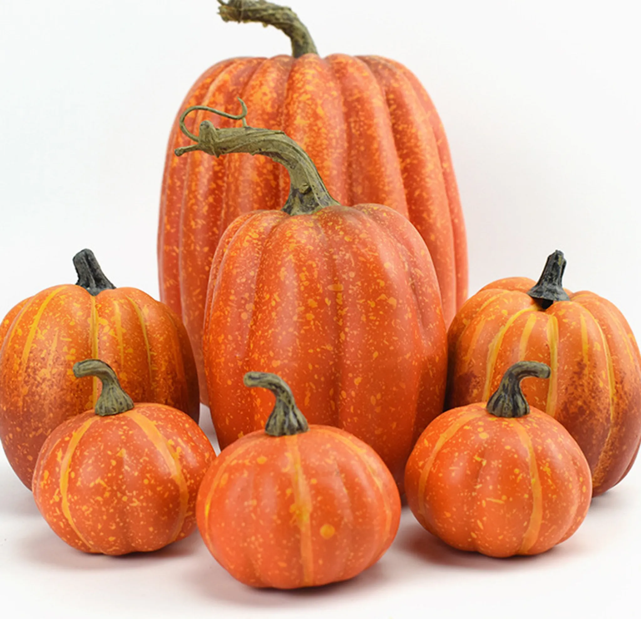 Mini Citrouille Artificielle Pour Halloween, Décoration De