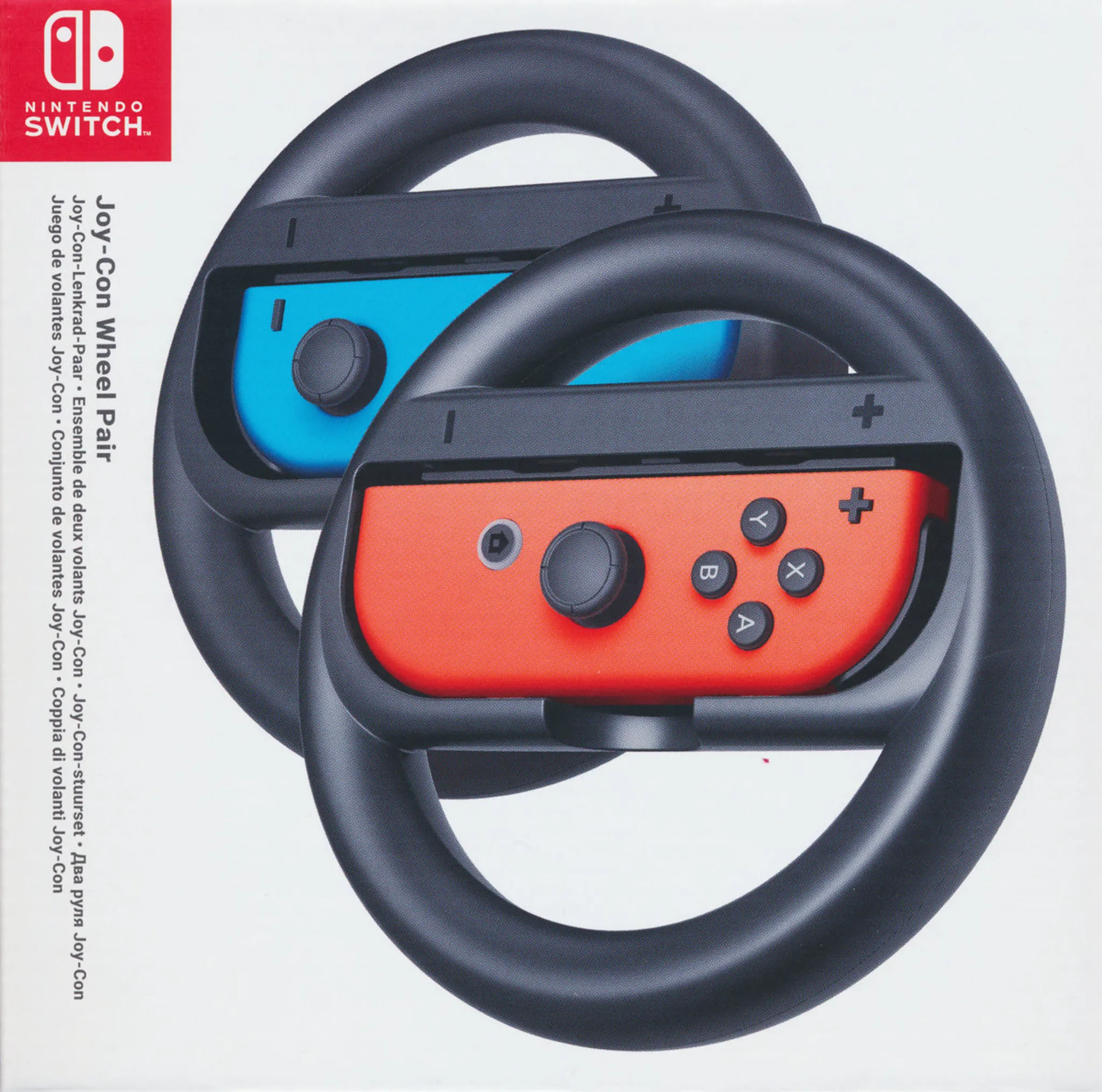 Nintendo Switch - Original Controller Aufsatz: Lenkrad Paar / Joy-Con Wheel  Pair #schwarz [Nintendo] (gebraucht) NEUWERTIG