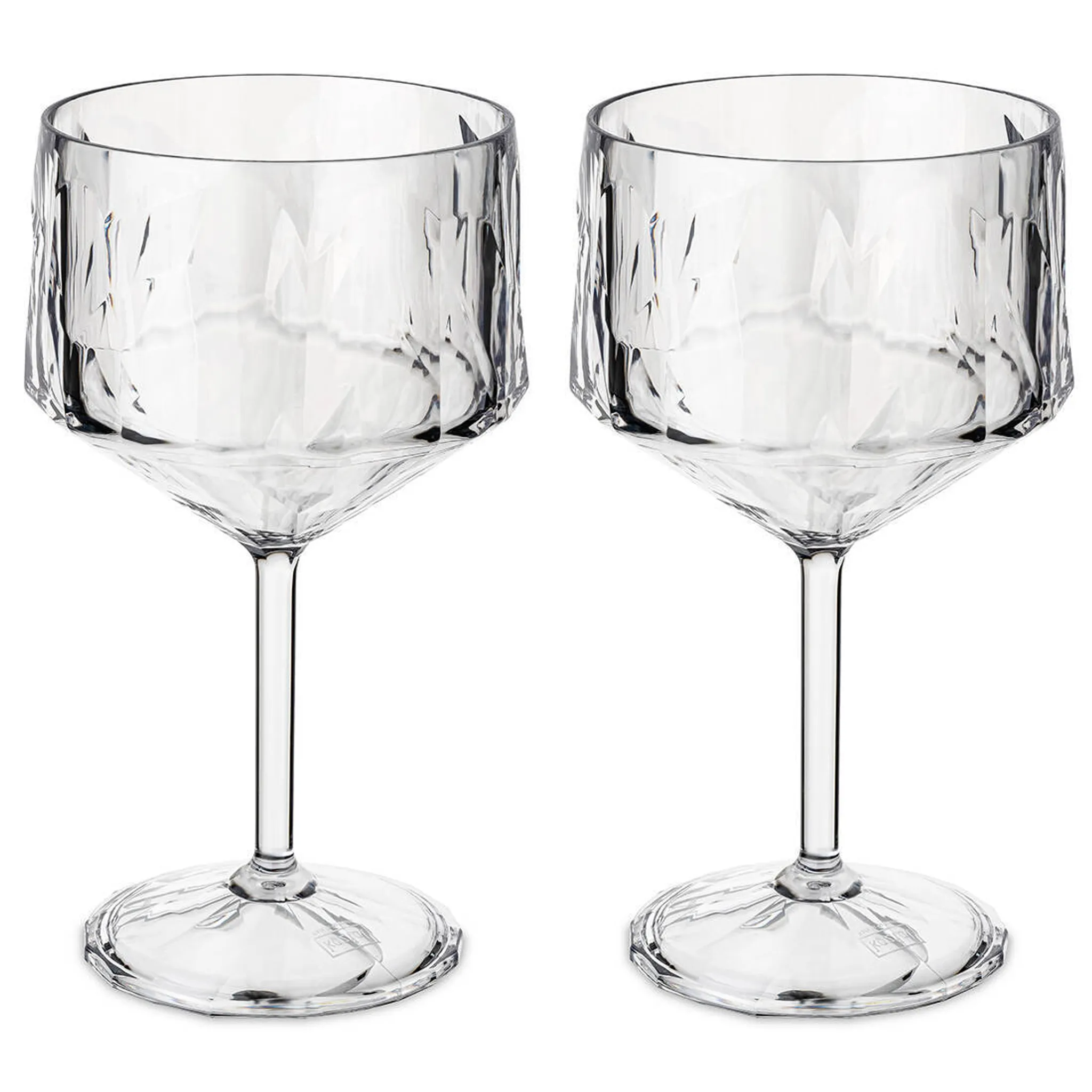 Koziol Calice Crystal 2.0 250 Ml – Bicchiere In Plastica Infrangibile, Impilabile, Ideale Per Esterni, Prodotto In Germania