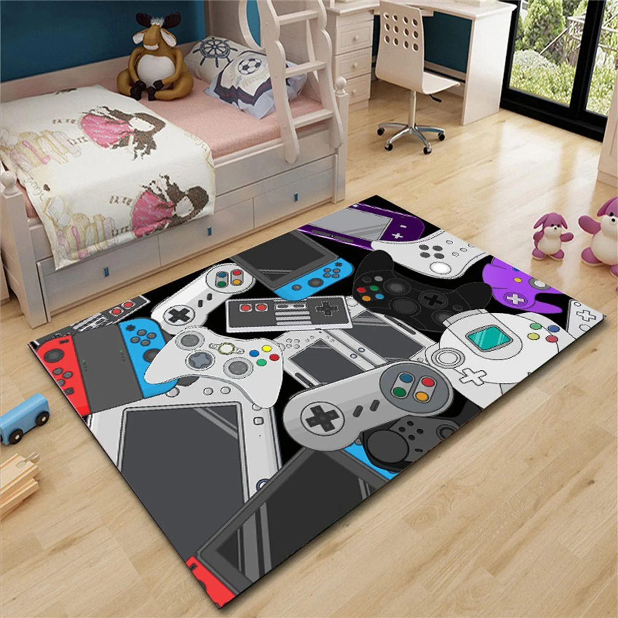 Jungen Teen Schlafzimmer Teppich Videospiel