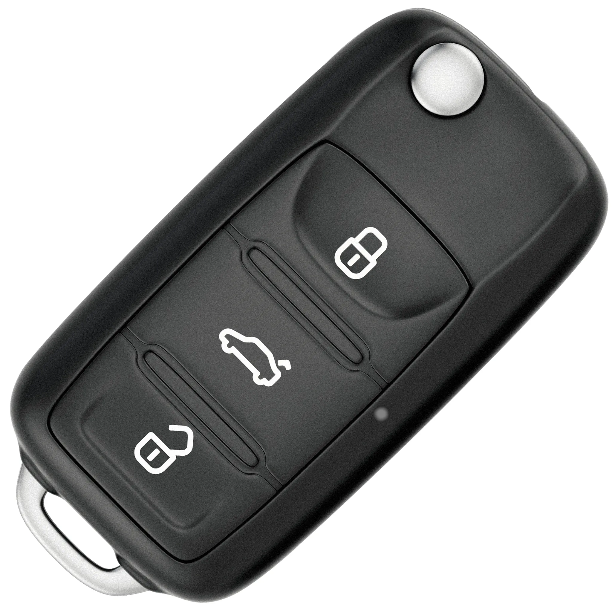 2 x Auto Klapp Schlüssel Fernbedienung Für VW SKODA AUDI SEAT 3