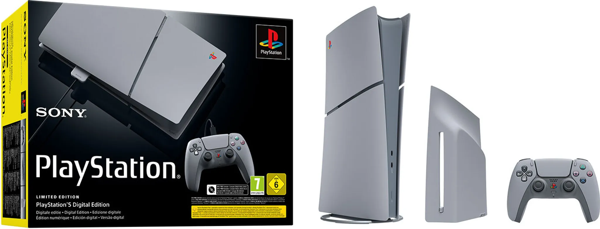 PlayStation 5 Slim Digital Edition 1000Go - Blanc Édition limitée 30 anniversaire | Back Market