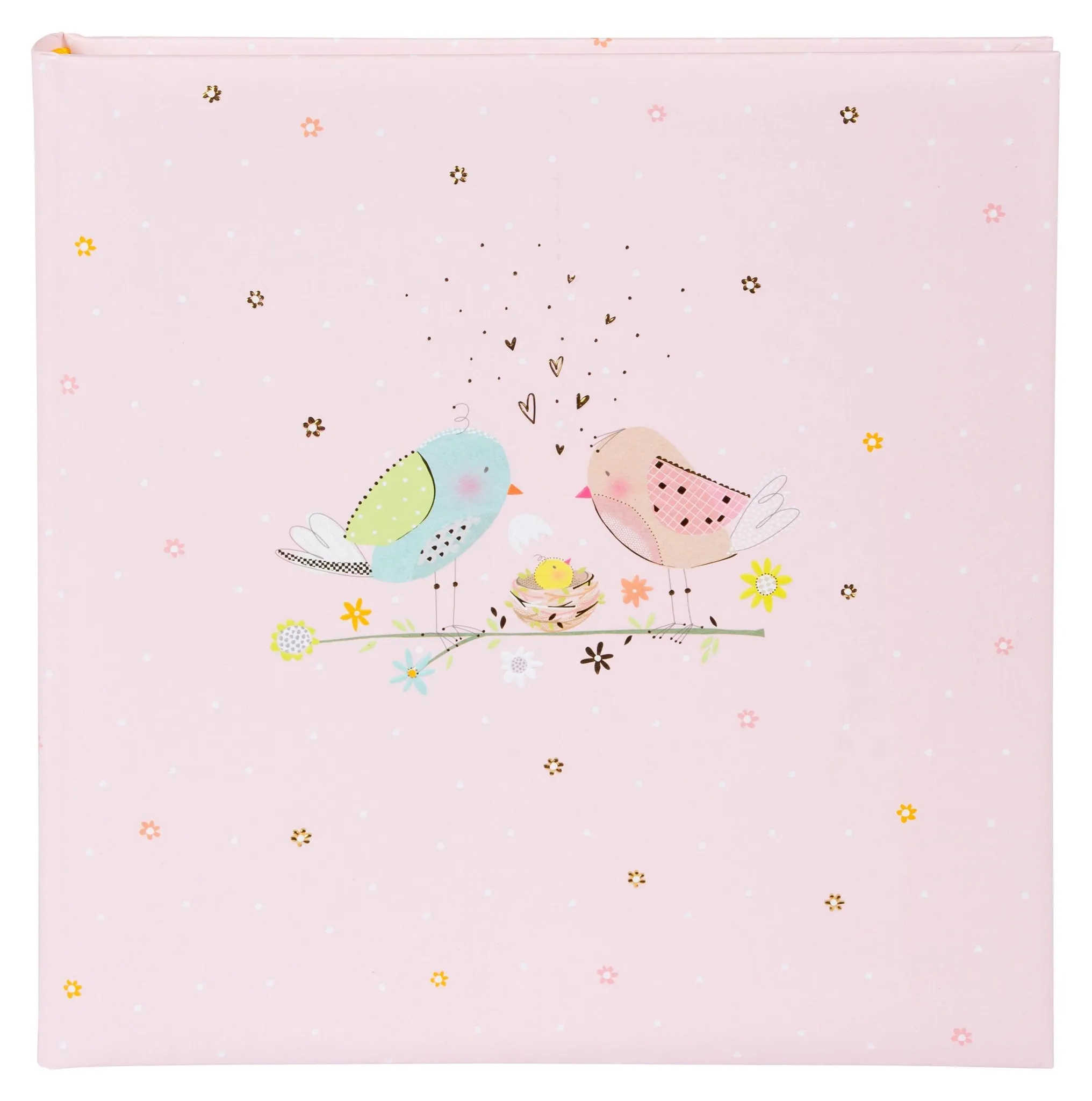 Goldbuch Babyalbum Romantic * 15477 30x31 Cm 60 Seiten Mit 4 Illustrierte Seiten