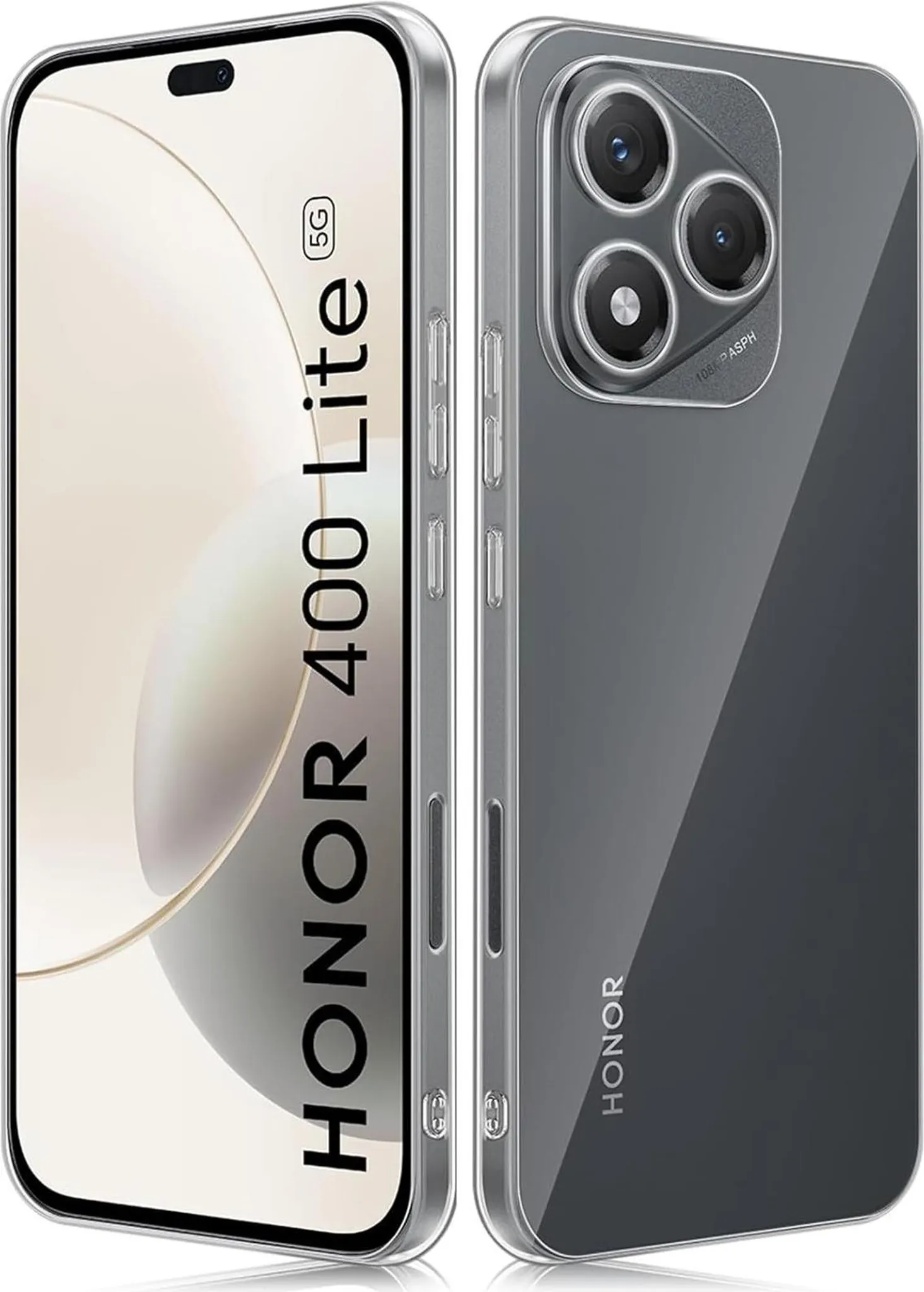 GIOPUEY Cover Magnetica per Honor Magic 6 PRO, Compatibile con MagSafe, PC+ TPU Trasparenti Antiurto Protettiva Cellulare Custodia - Clear