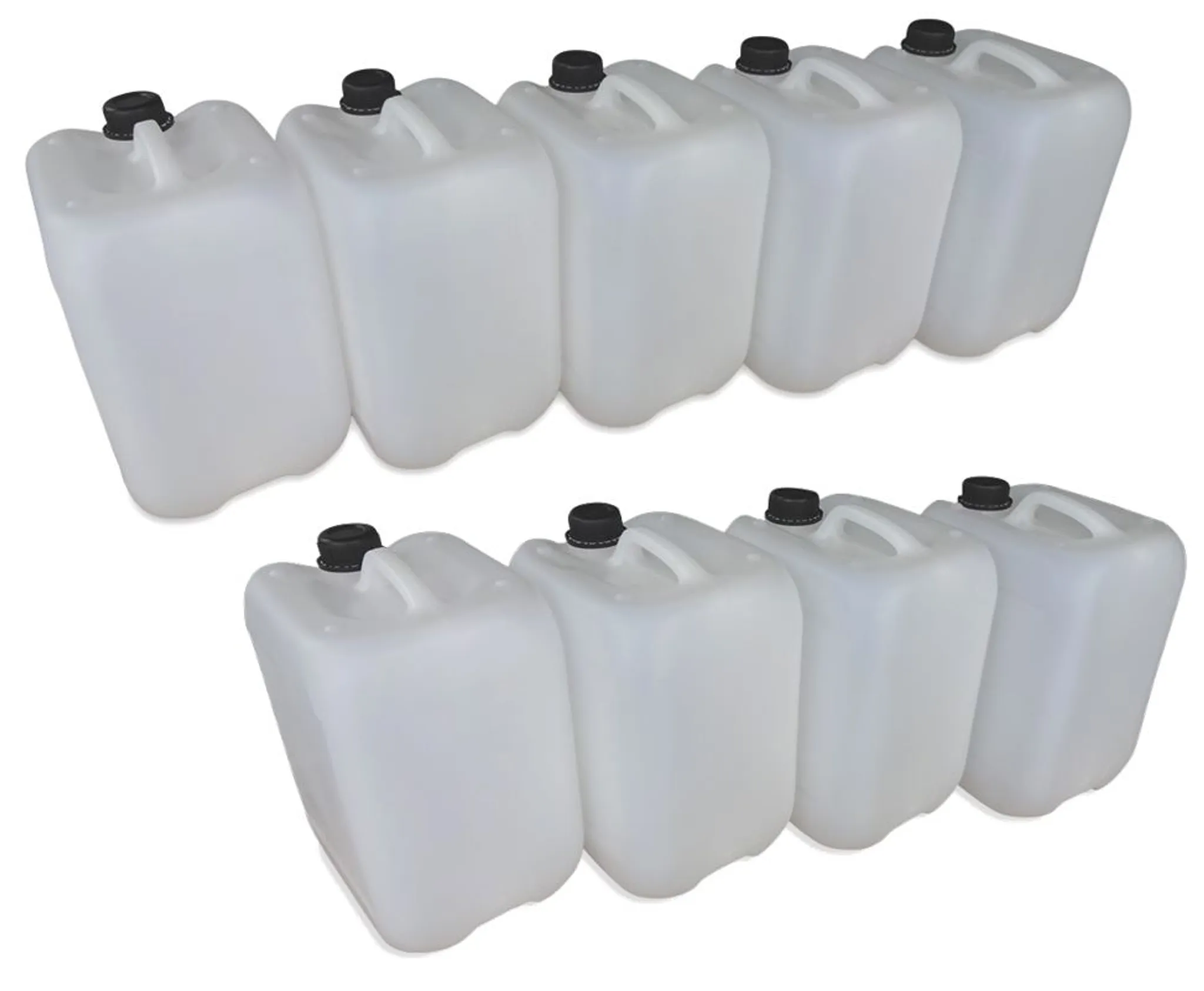 9 x 10 Liter 10 L Trinkwasserkanister