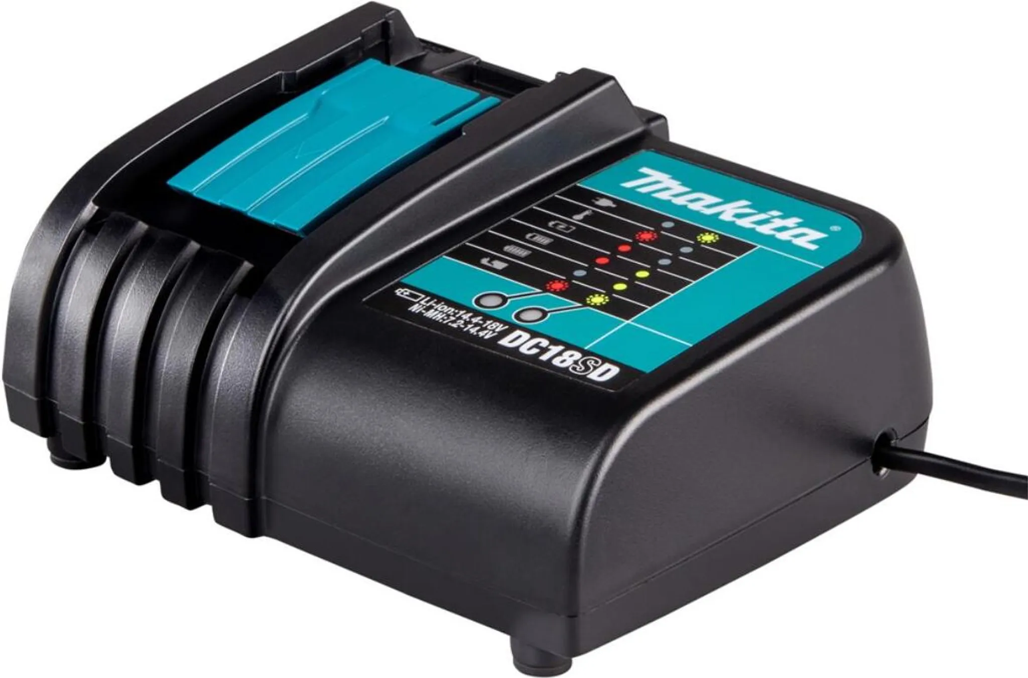 DC18RC Li-ion Battery Charger For Makita 14.4V 18V BL1830 Bl1430 DC18RF BL1815 BL1415 LXT400 BCl180W DC18RD DC18RE DC18SF BL1860 - Foto 12