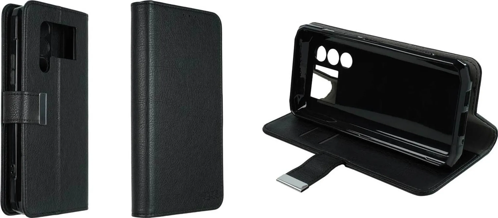 For ZTE Blade A51 Dual-side Magnetic Buckle Horizontal Flip Leather Case with Ho