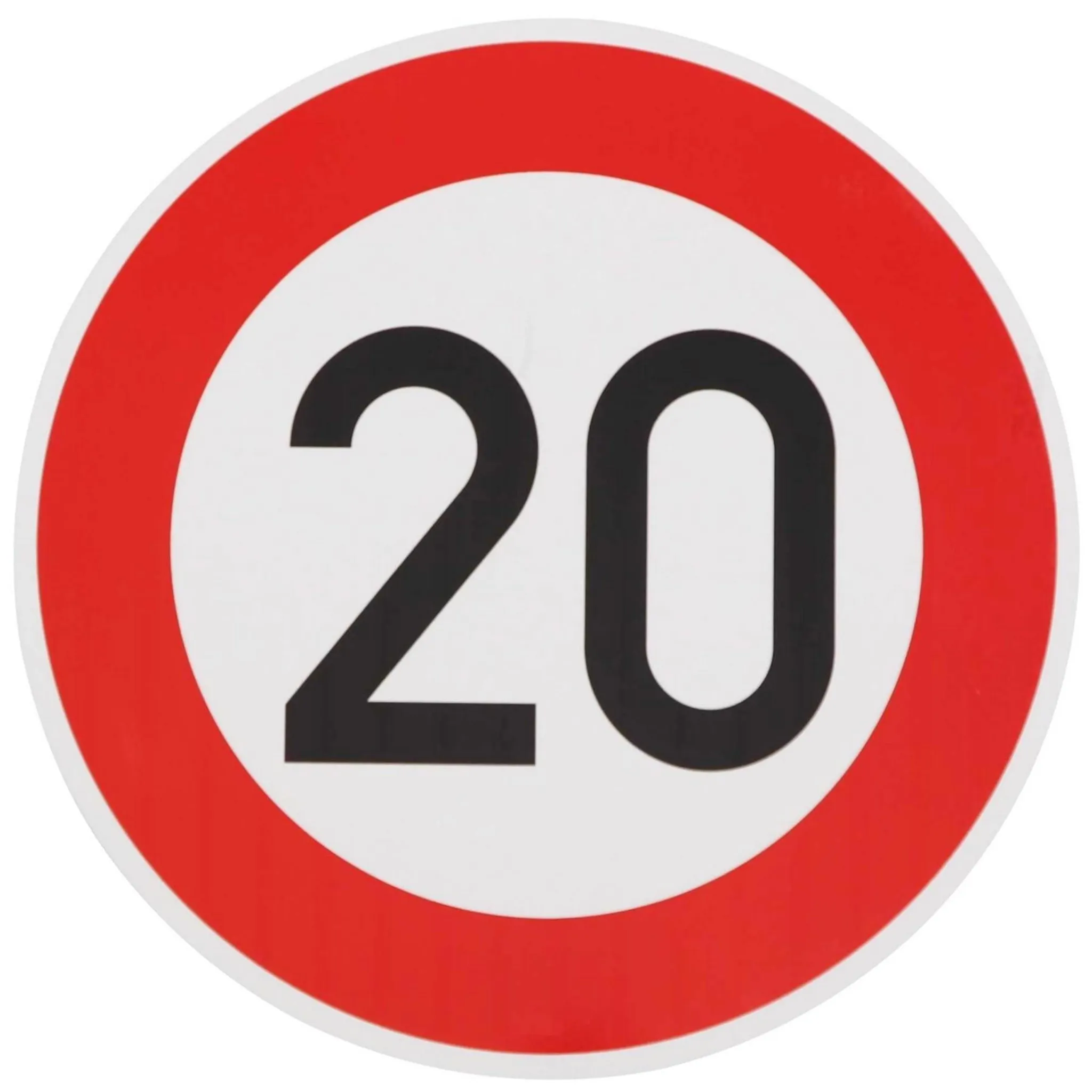 ORIGINAL Verkehrszeichen 20 km/h Schild Nr.