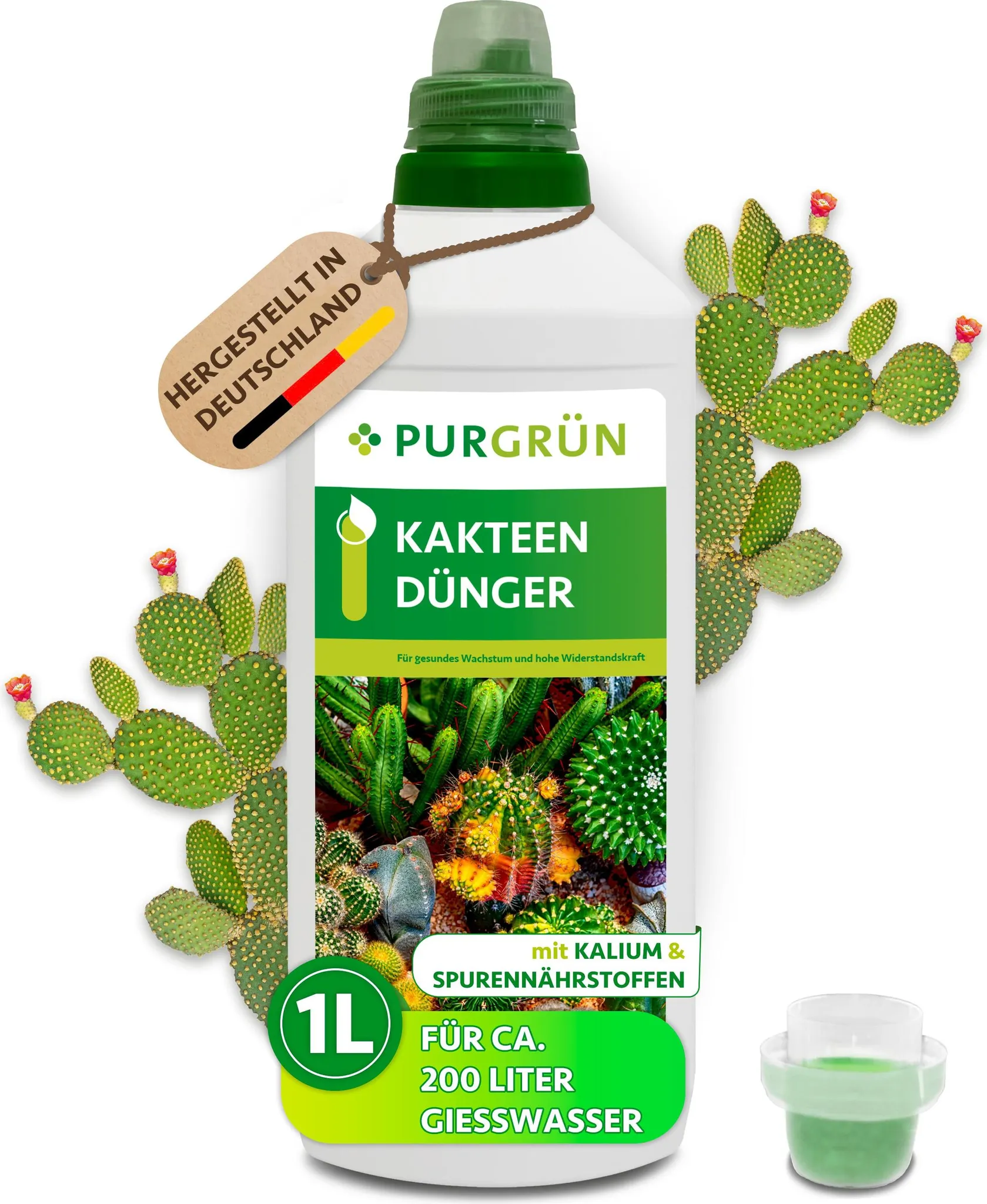 Purgrn Kakteendnger 1 Liter, Dnger