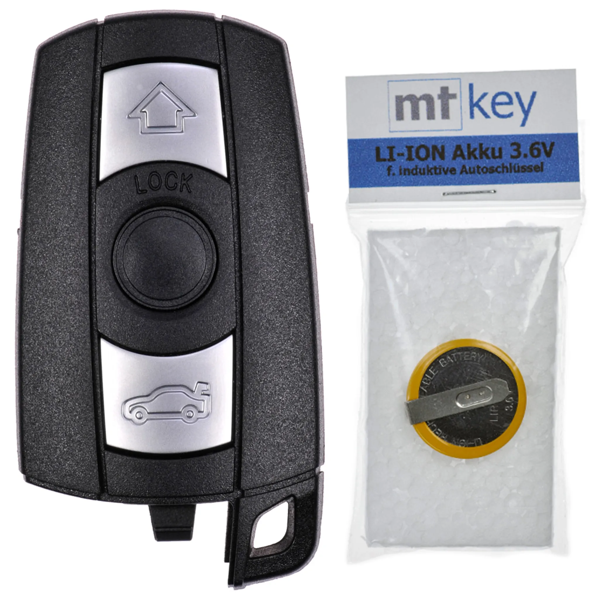 Schlüssel-gehäuse Zwei-Tasten passend für BMW 3er E90 E91 E92 E93