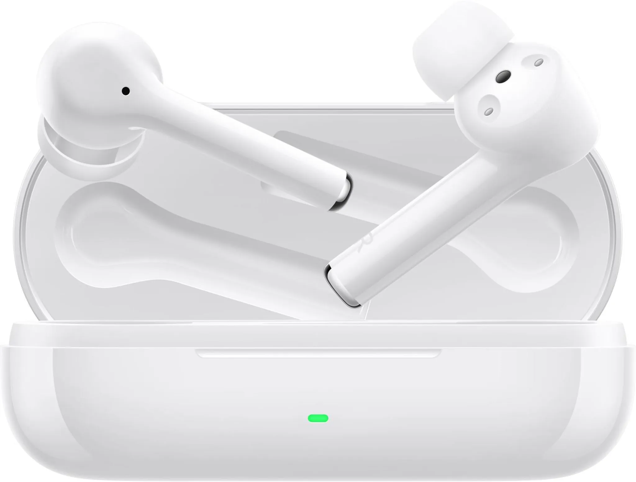 ceramic white 32 Stunden Akkulaufzeit HONOR Earbuds 2 Lite kabellose In-Ear-Bluetooth-Kopfhörer mit aktiver Geräuschunterdrückung schnellem Aufladen 