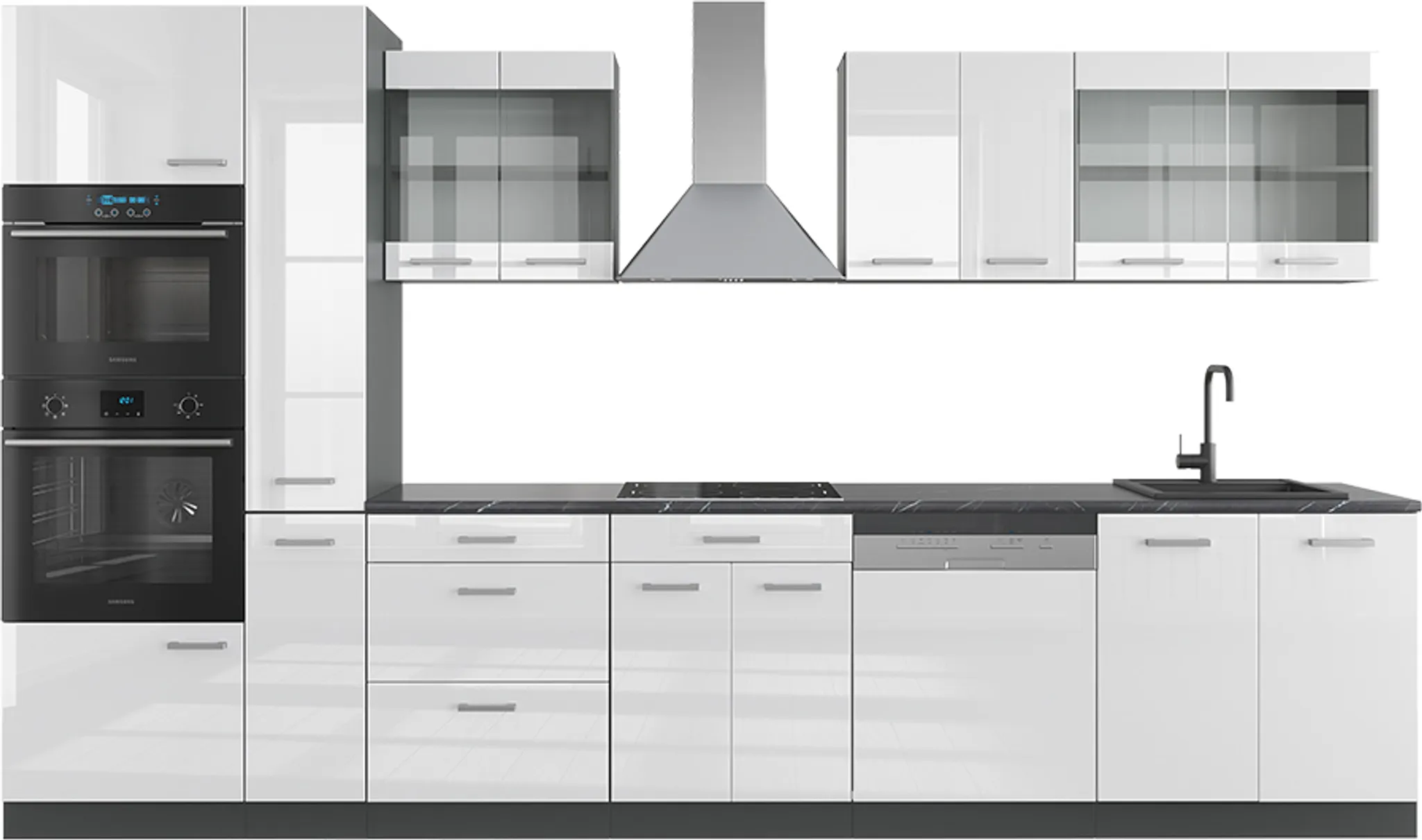 Vicco Cuisine Optima Cuisine intégrée Bloc de cuisine 270 cm