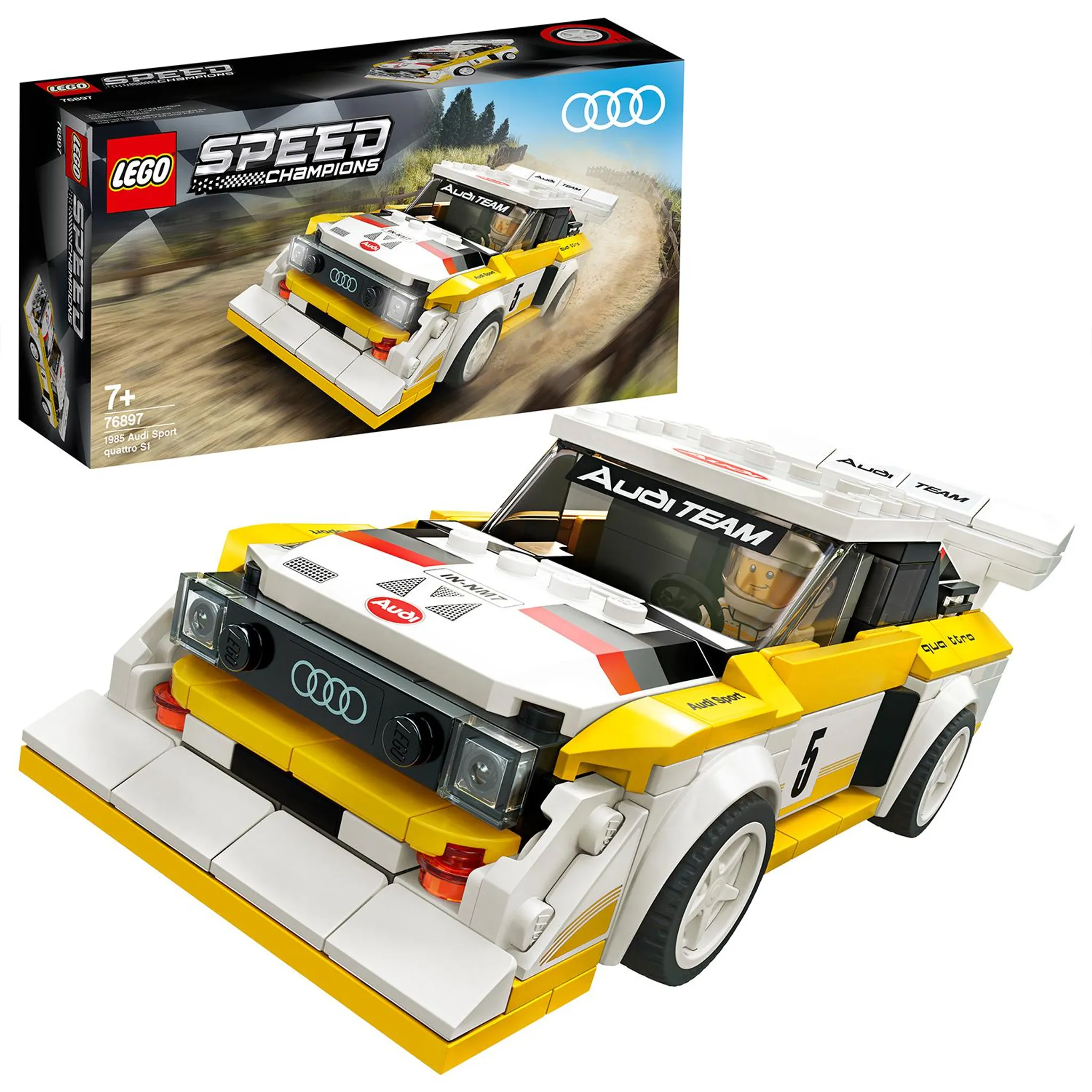 LEGO 76897 Speed Champions 1985 Audi Sport