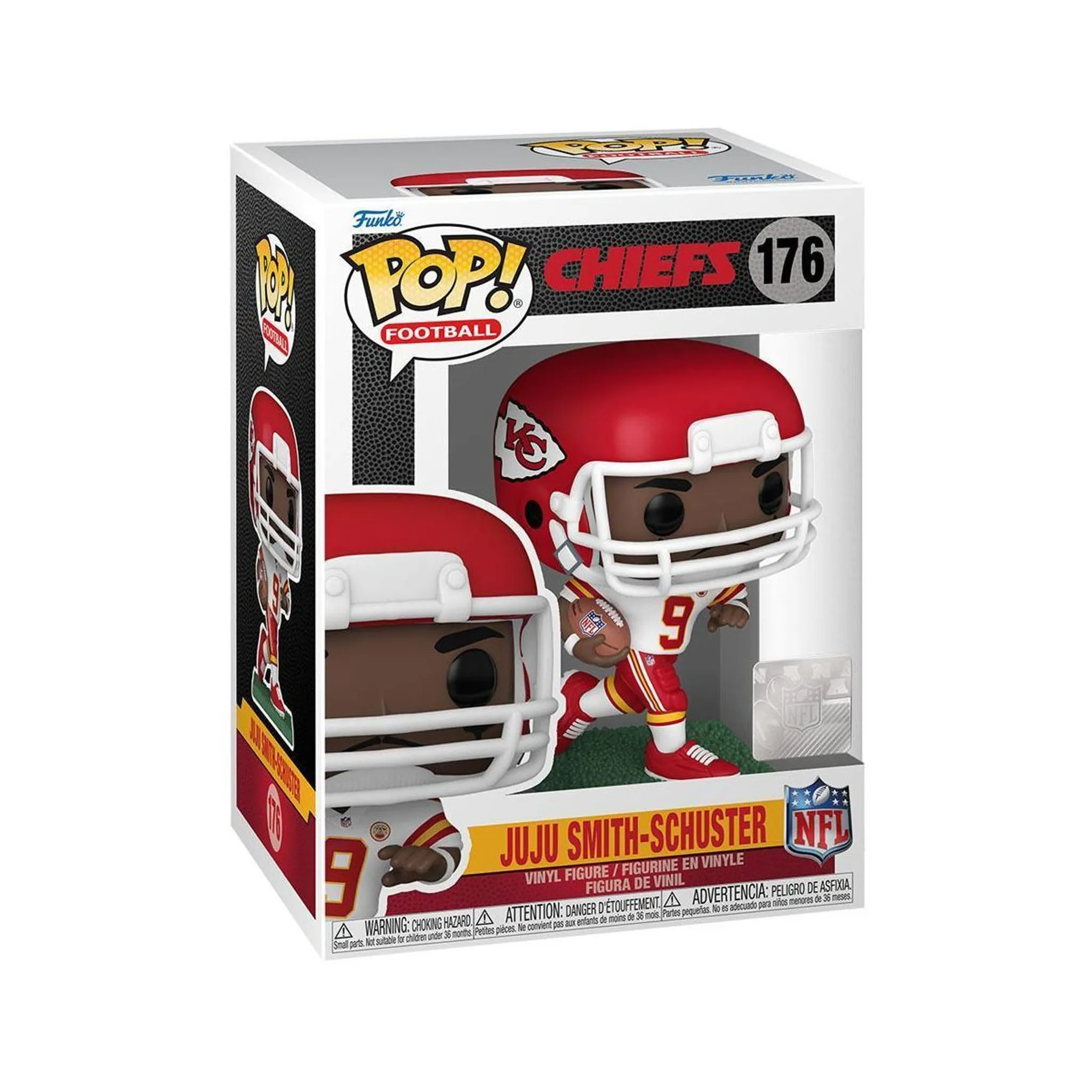 Funko Pop! NFL Football - Patrick Mahomes Kansas City Chiefs with Helm