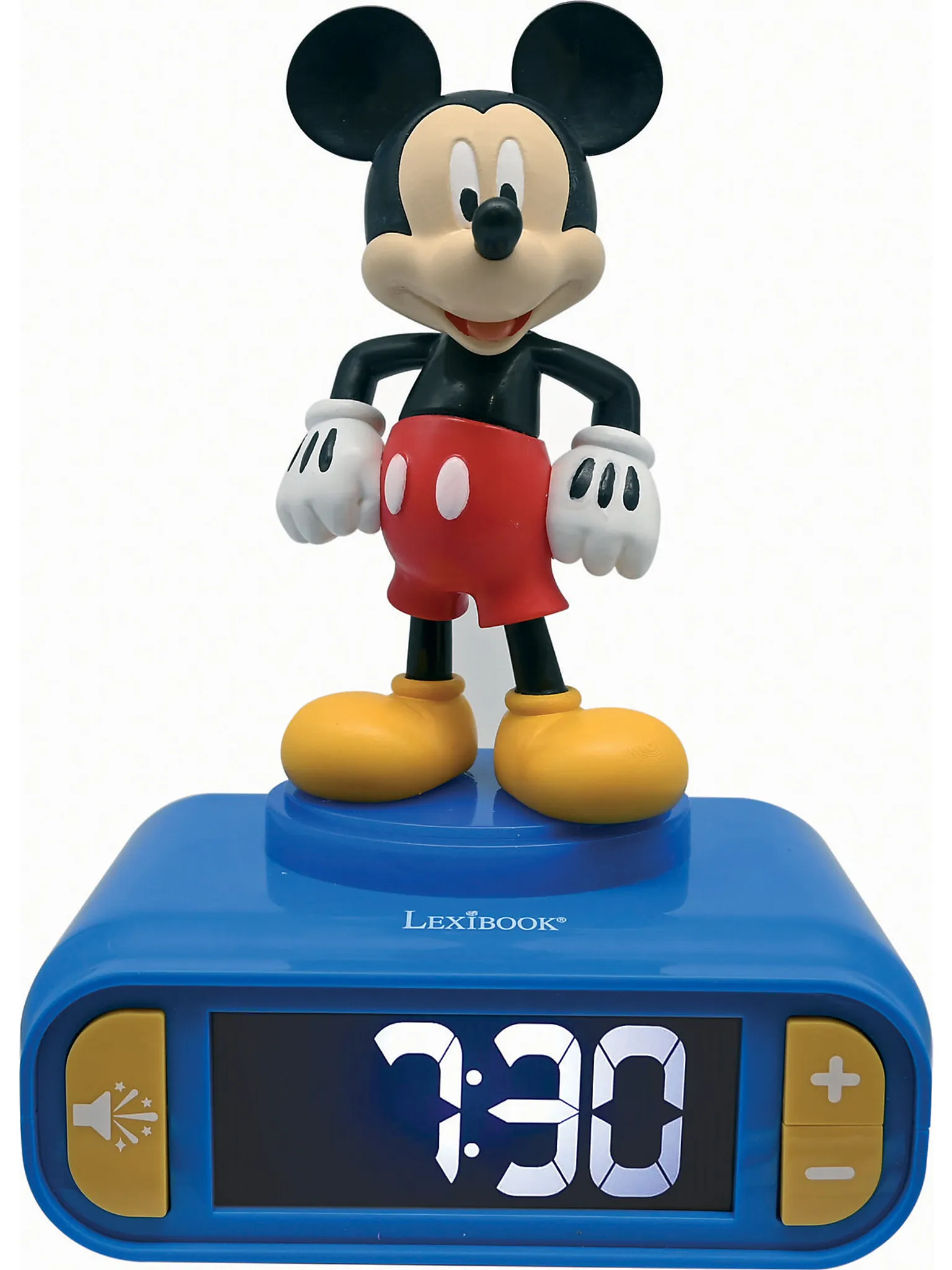 LEXIBOOK Multimedia Mickey Mouse Wecker mit