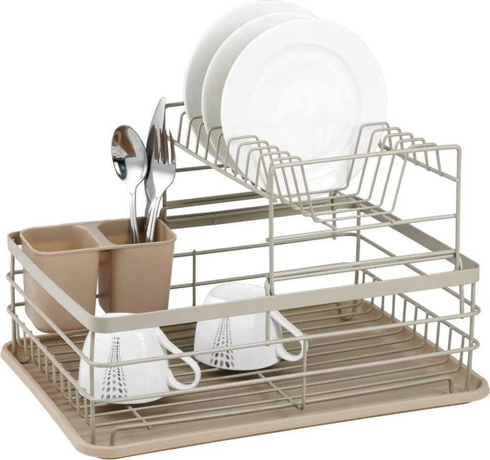 Scolapiatti grigio L 43.0 x H 14.5 x P 32.0 cm | Leroy Merlin