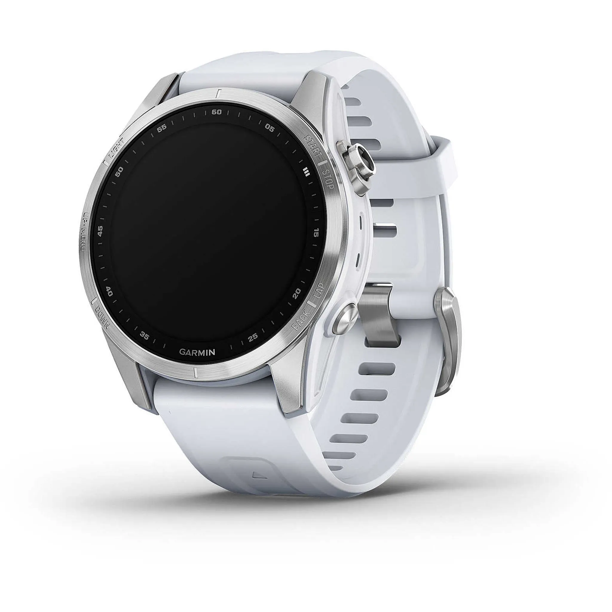 Garmin fenix Smartwatche 7S steinweiß/silber