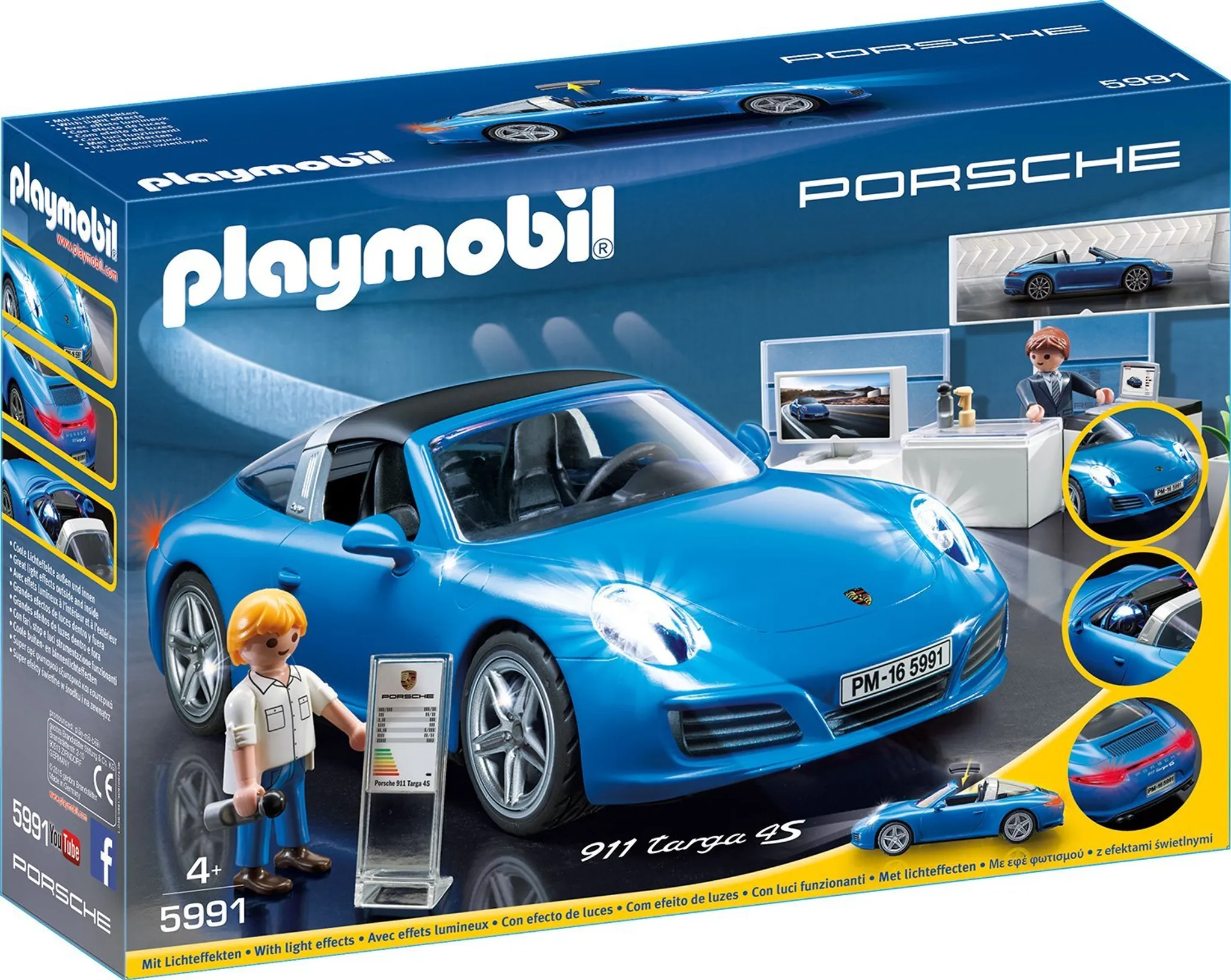 Playmobil 70764 Porsche 911 GT3 Cup Mehrfarbig