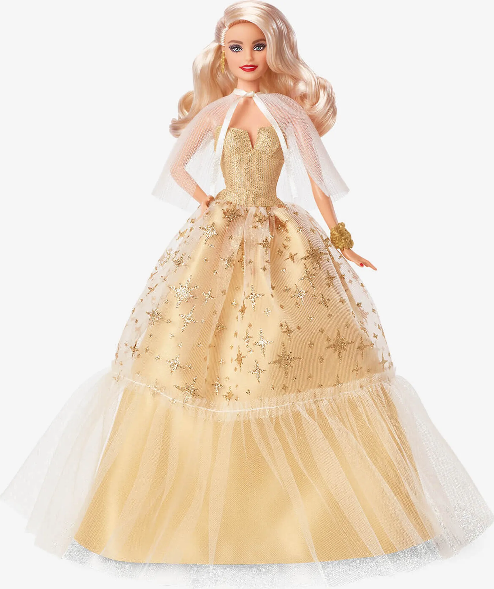 Poupée Barbie Signature 2022 Holiday - Cheveux Blonds Ondulés - Neuf - Collection