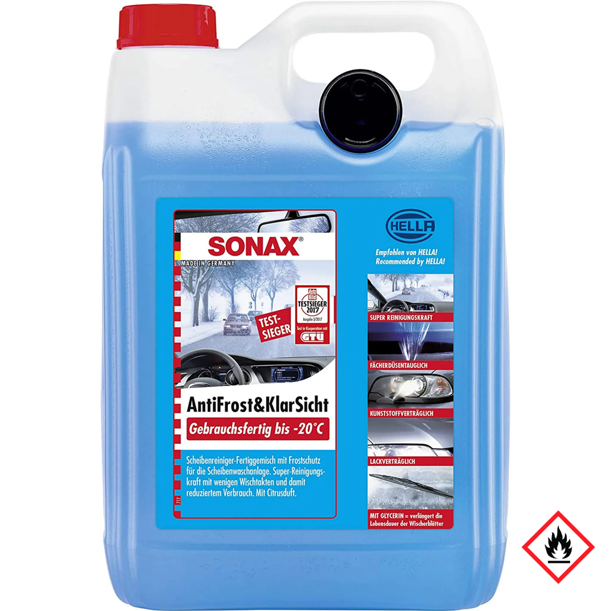 Scheiben Enteiser Spray - Enteiserspray Scheibenenteiser Frostschutz 10 x  500 ml