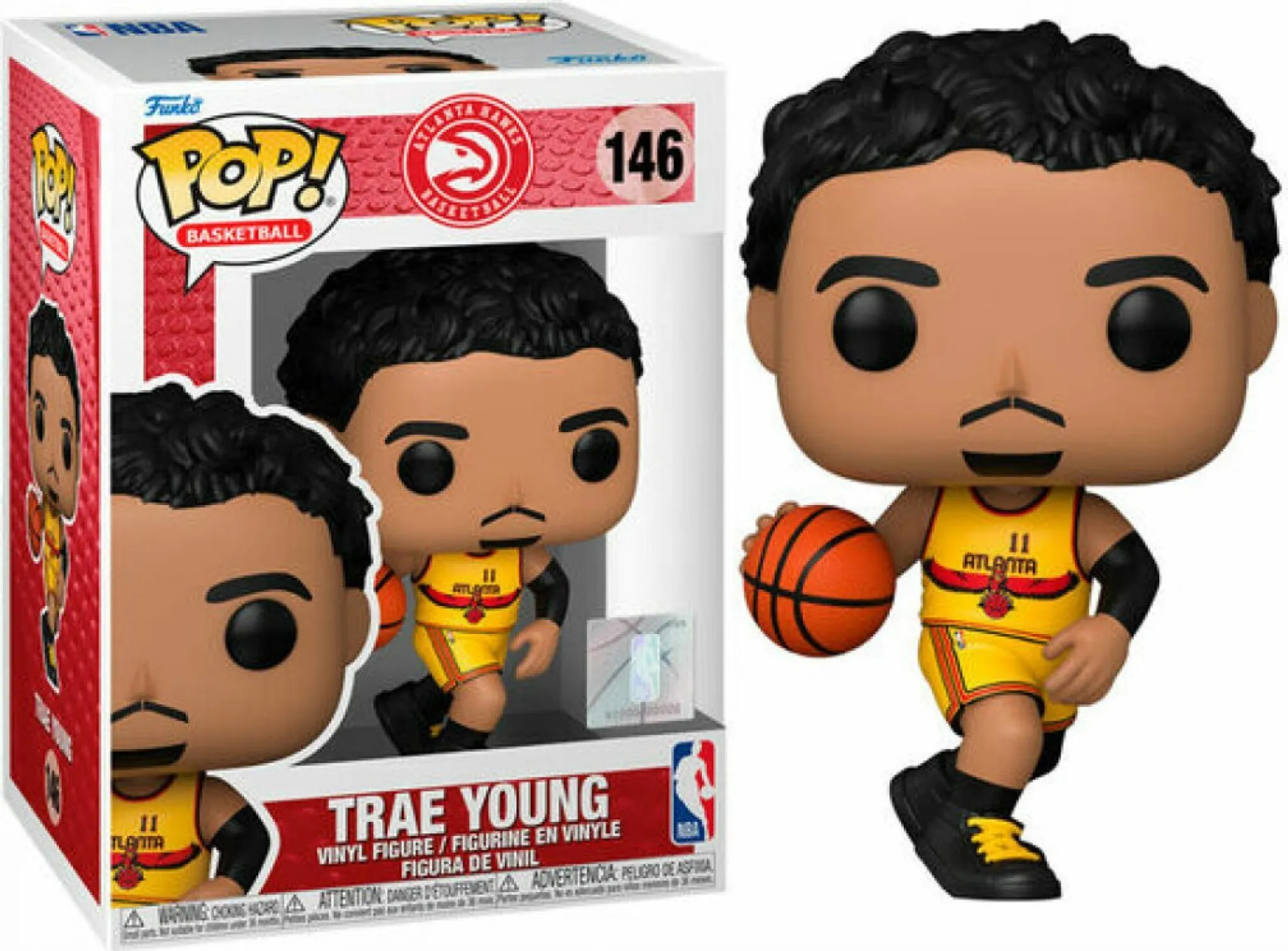 スポーツ Funko Pop! Trae Young #146 Atlanta Hawks FUNKO POP! - Sports - NBA Atlanta Hawks Trae Young #146