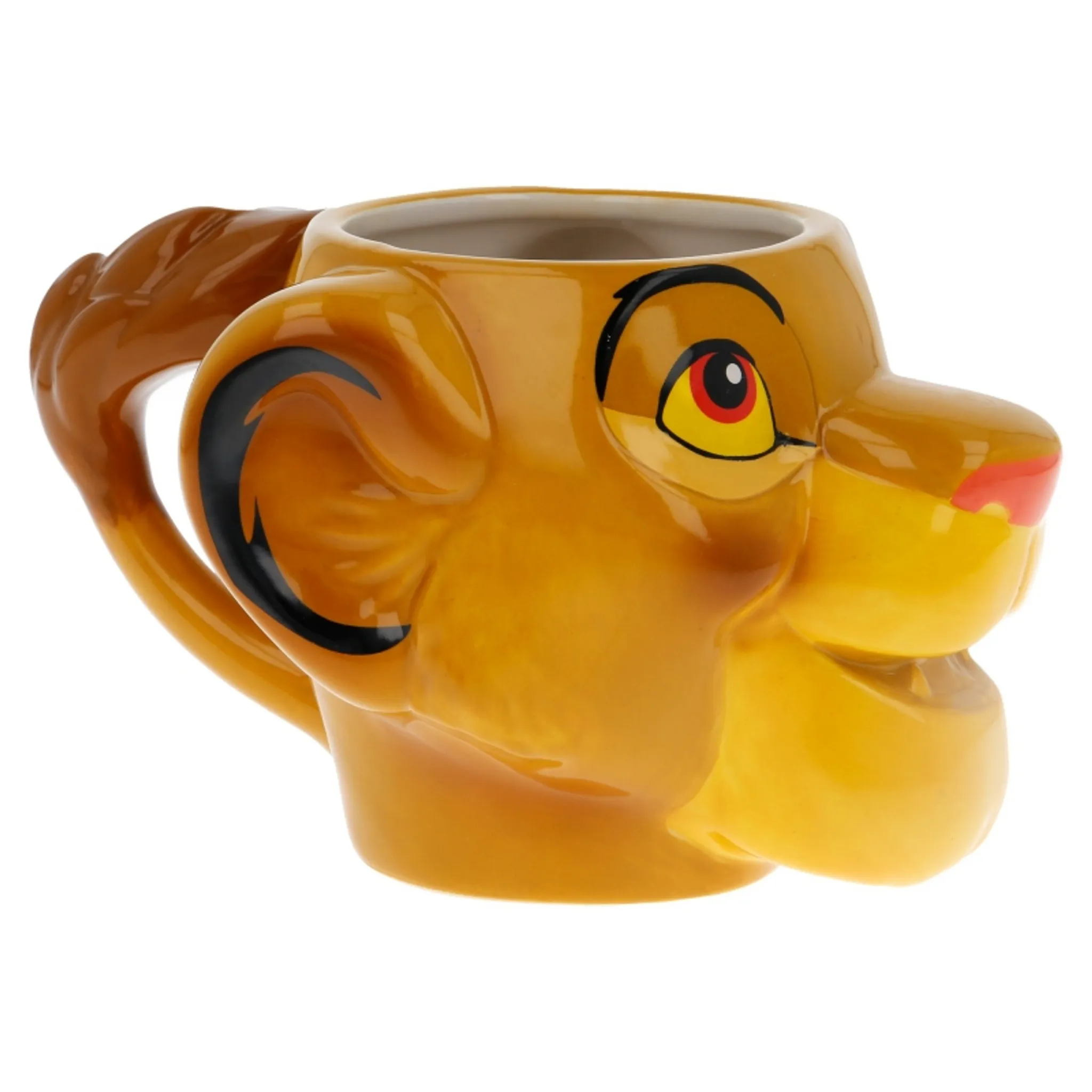 Disney Tasse (Disney 100 Der König der Löwen Mufasa) 325 ml  Keramik-Kaffeetasse, Disney-Geschenke für Frauen und Männer, Kaffeetassen  für Frauen und
