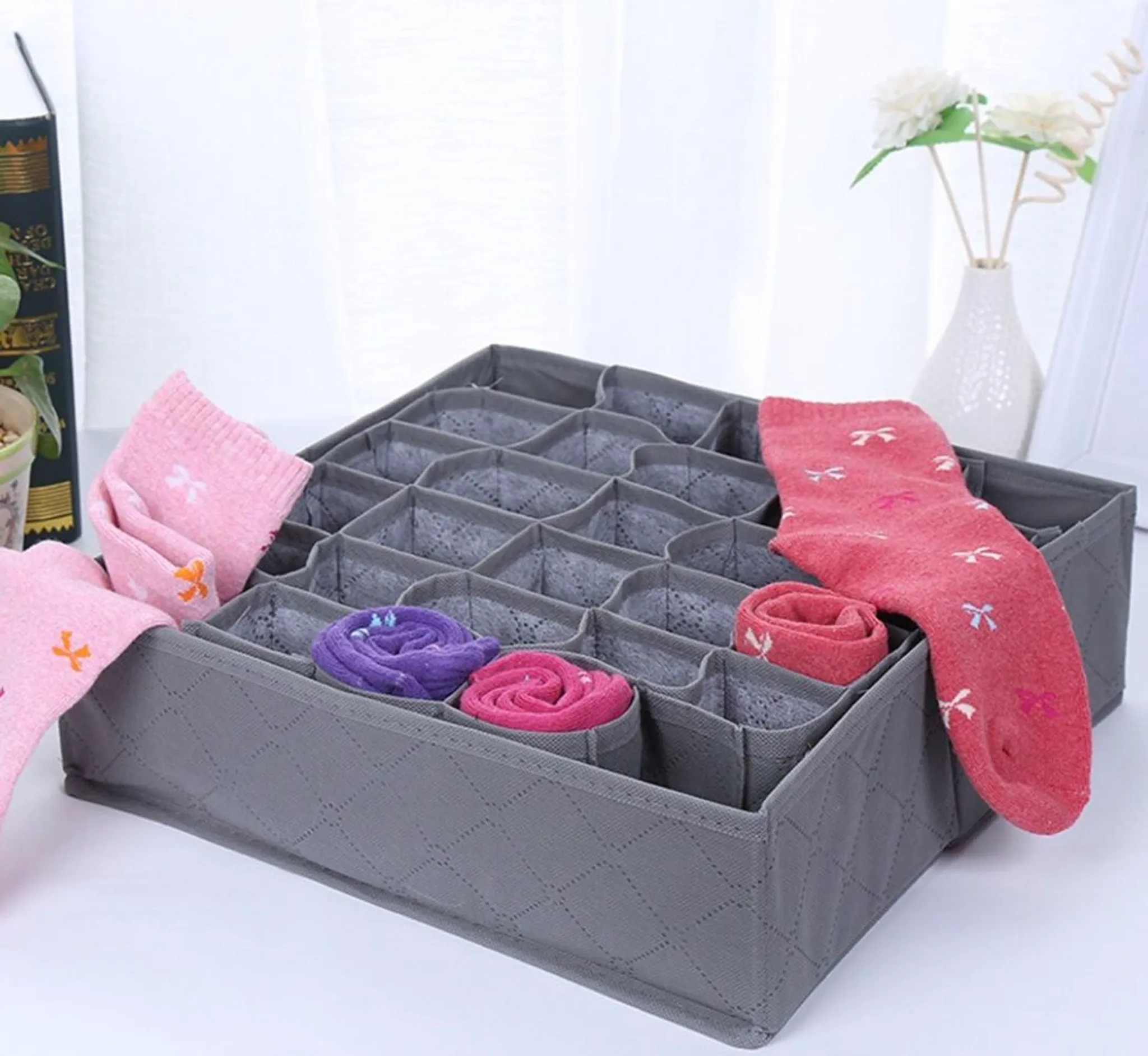 Hängende Aufbewahrungsbox Socken Aufbewahrung ausziehbare Wandbehang faule  Unterwäsche Aufbewahrungsbox ins Windlicht Luxus Student Mädchen