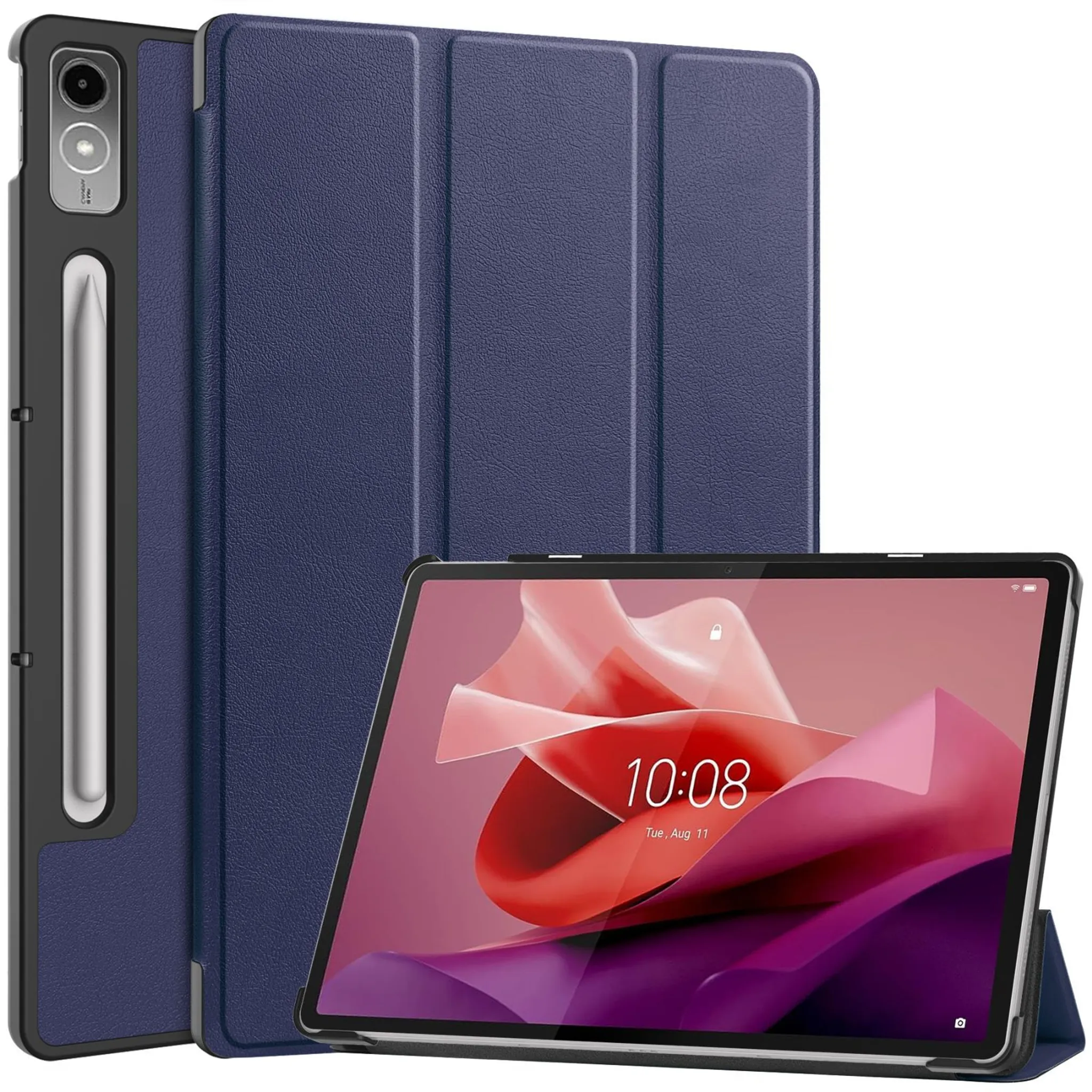 Acquista Custodia in pelle di vibrazione per Lenovo Tab P12 12.7 pollici 2023 Tablet leggero sottile Tri-pieghevole supporto Tablet Cover per Xiaoxin Pad Pro 12.7 TB371FC in Italia a partire da 8.54 Acquista Custodia in pelle di vibrazione per Lenovo Tab P12 12.7 pollici 2023 Tablet leggero sottile Tri-pieghevole supporto Tablet Cover per Xiaoxin Pad Pro 12.7 TB371FC in Italia a partire da 8.54