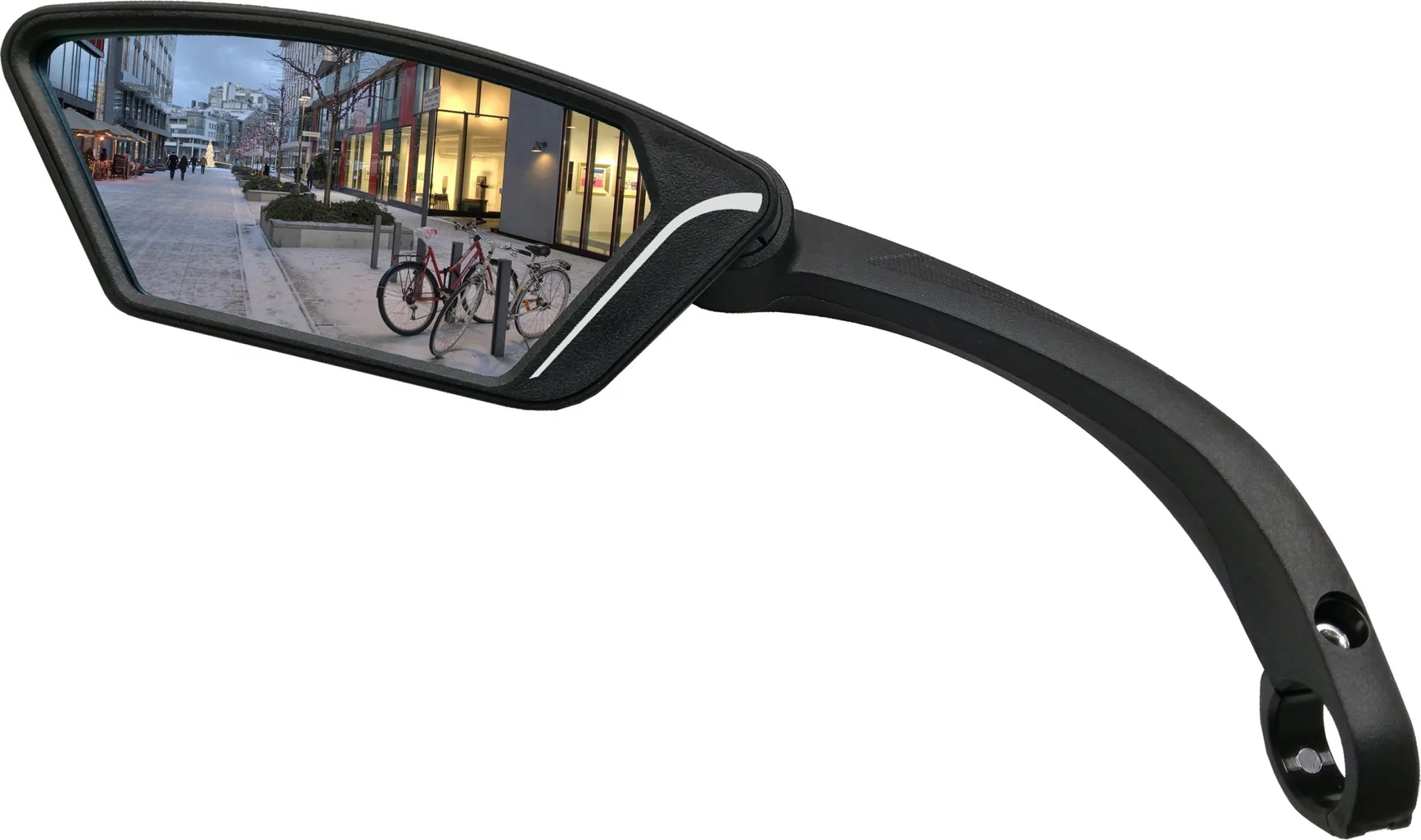 Specchio per bicicletta Mirage Luxury E-bike Destra - Nero