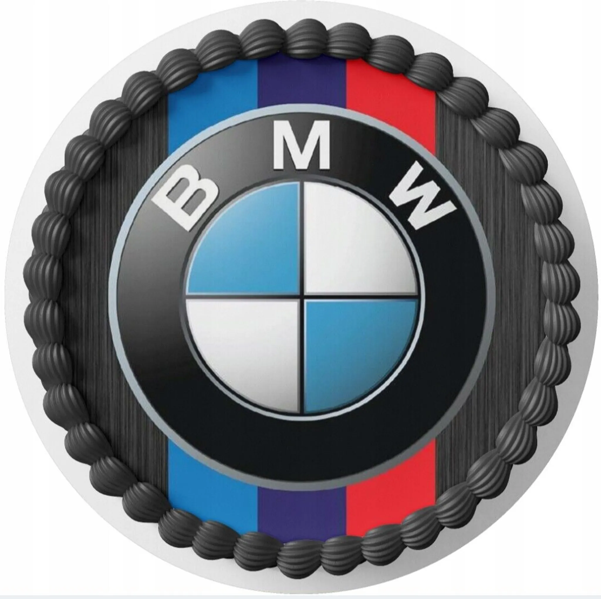 Essbar BMW Auto Car Zuckermasse