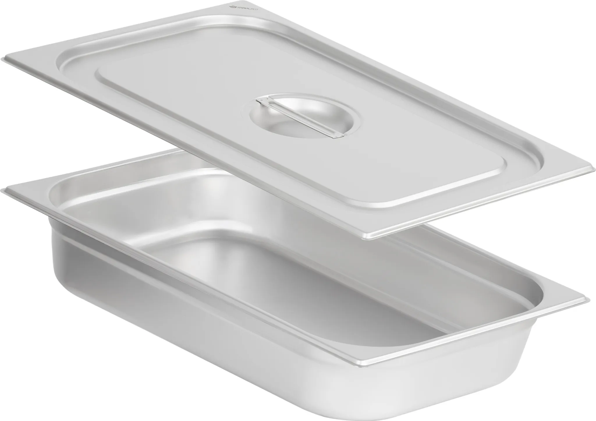 Coperchio In Policarbonato Per Contenitore GN 1/2 - Trasparente, Lavabile, Per Microonde, 325x265mm - Foto 3