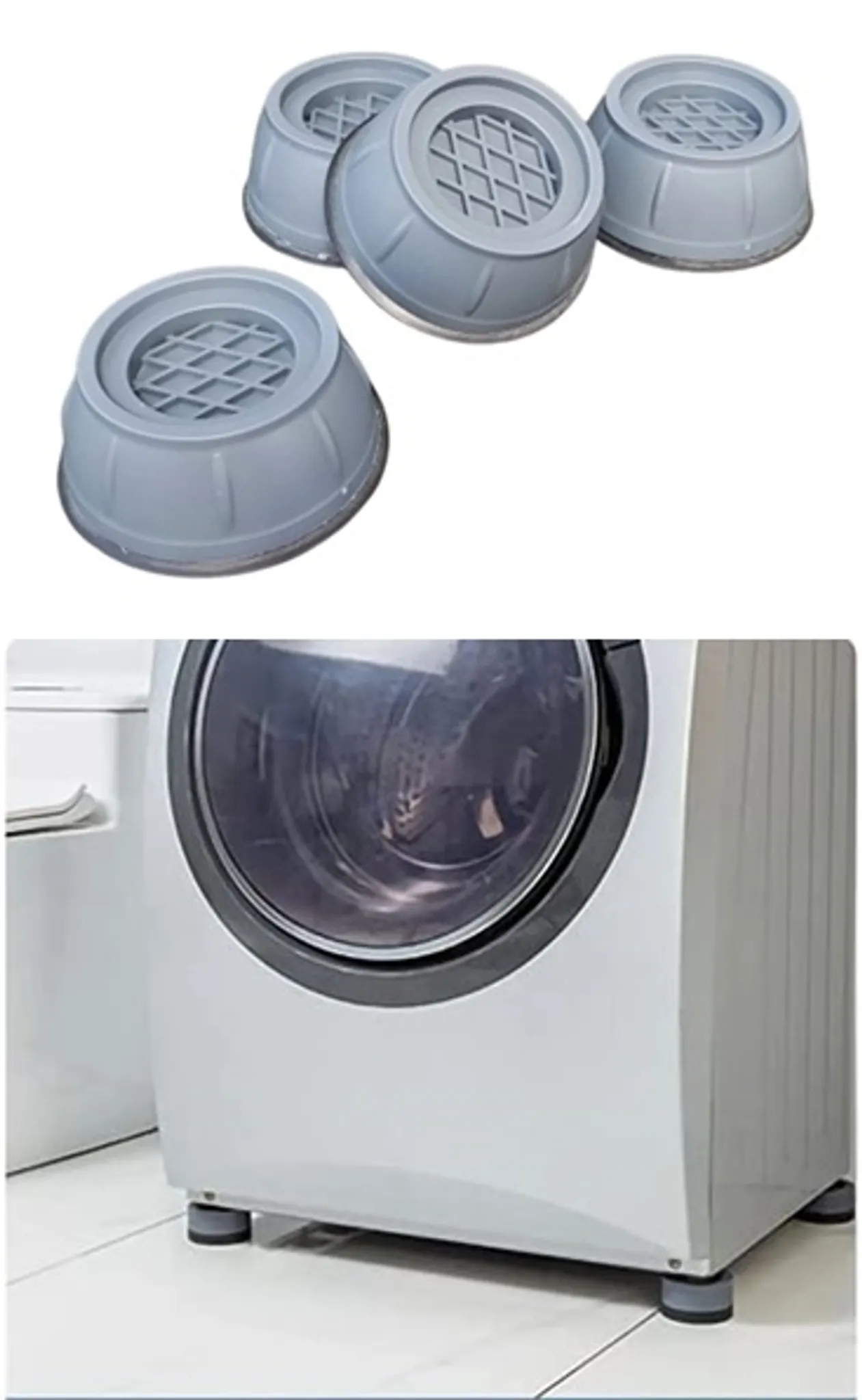 Waschmaschinen Unterlage Antivibration Antirutschmatte Vibrationsdämpfer 2  cm
