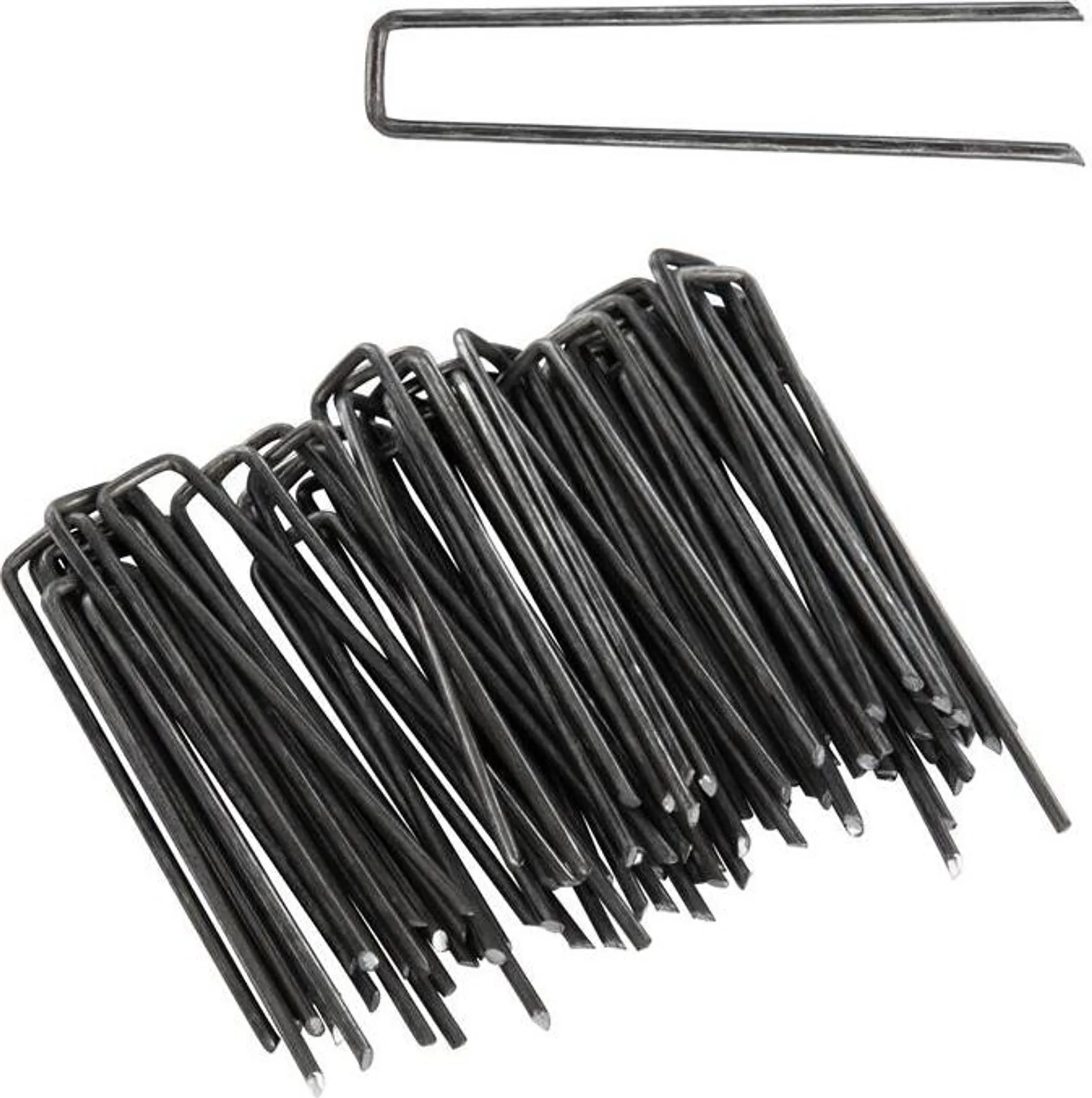 KOVSGQ Zeltheringe Erdnägel Bodenanker Heringe Zelt 30cm 10Stk Stahl