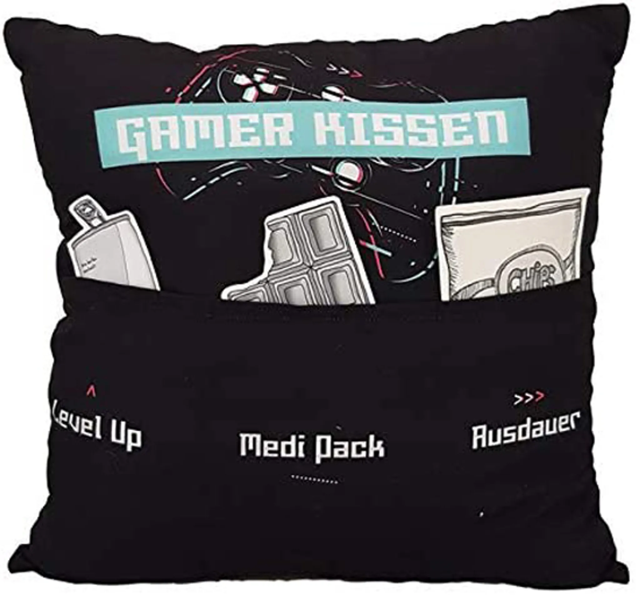 Gaming Taschenkissen , Personalisiertes Gaming Kissen , Controller Kissen ,  Playstation XBox Inspiriert , Gamer Schlafzimmer , Geburtstagsgeschenk -  .de