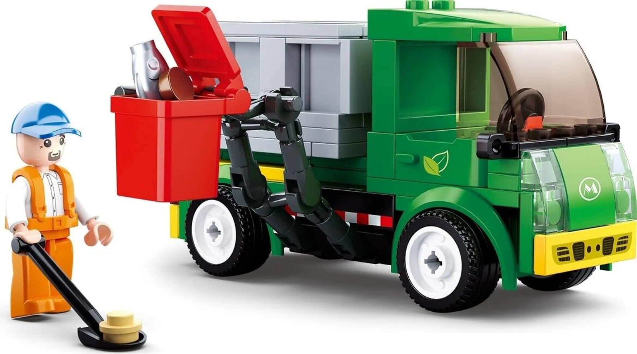 Sluban M38-B0777 Baukasten „Log Trailer Small“ – 110 Bunte Bauteile Für Kreative Konstruktionen