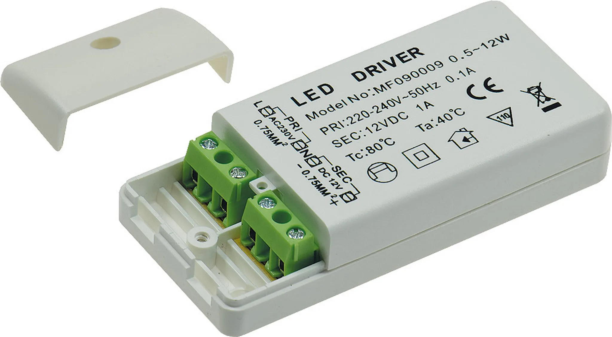 Transformateur D'Alimentation LED 72W DC12V - Pour Plafonnier, Lumière Florale - Neuf, Garantie 3 Ans, Certifié CE