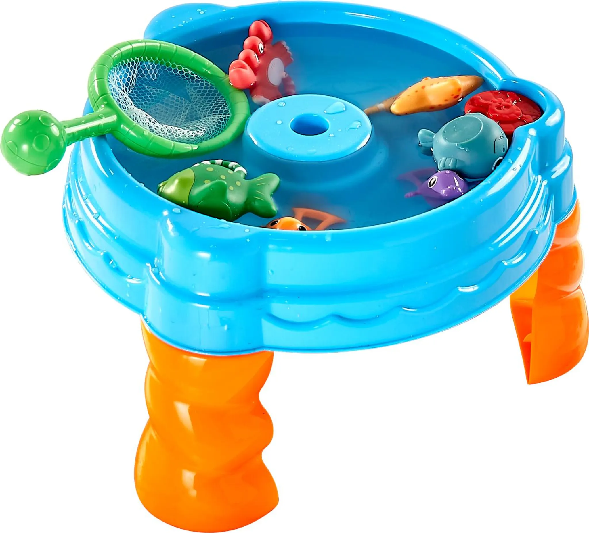 Genérico Table d'eau pour 4 en 1 avec Pompe et Eau Courante, pour de 4 à 8 Ans pour extérieur, été, Piscine Genérico Table d'eau pour 4 en 1 avec Pompe et Eau Courante, pour de 4 à 8 Ans pour extérieur, été, Piscine