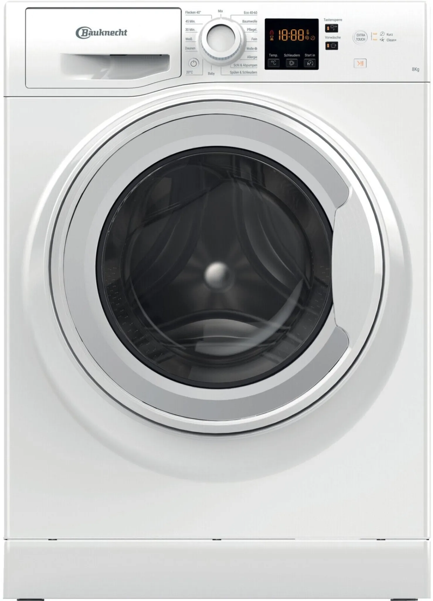 Freistehende Waschmaschine A B 8 kg 1600 U/min Waschmaschine