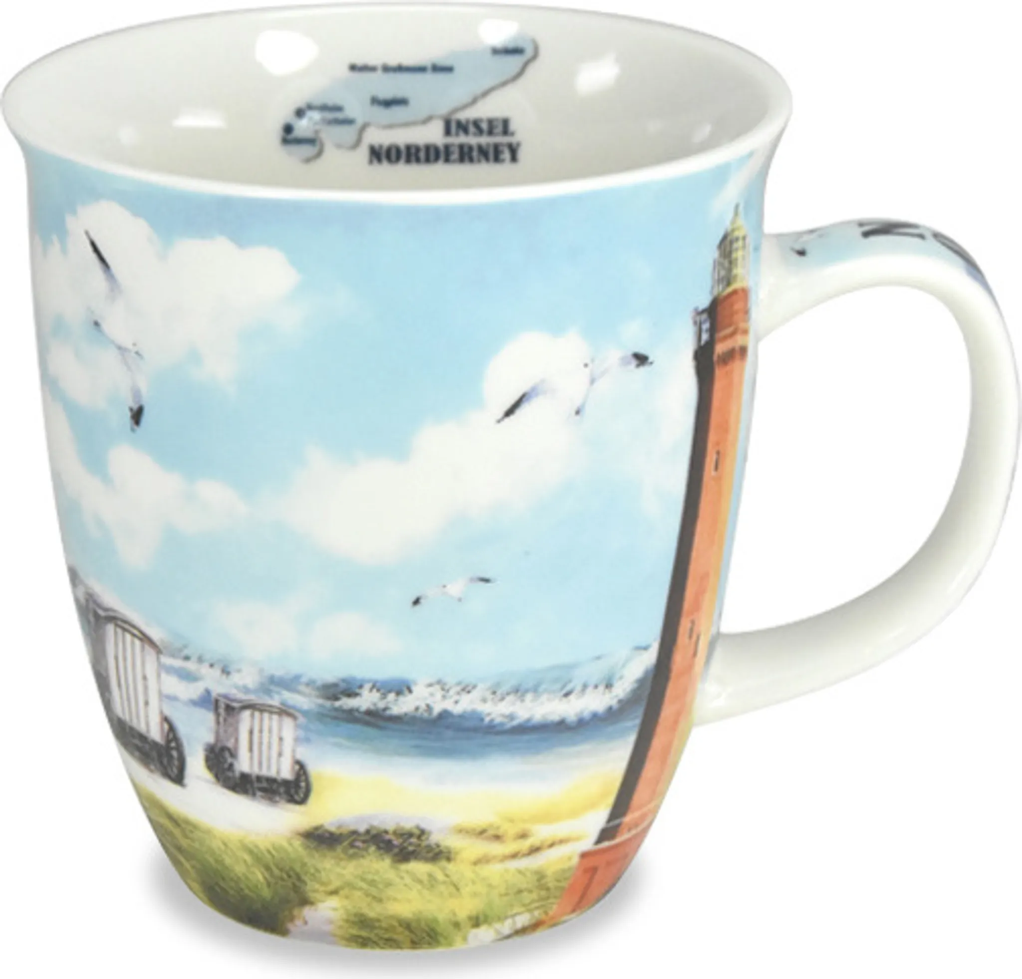 Nordsee Tasse Mit Spruch – 'Für Mich Einen Kaffee Und Ein Taxi And Meer Bitte' – Geschenkidee Für Sylt & Norderney Fans