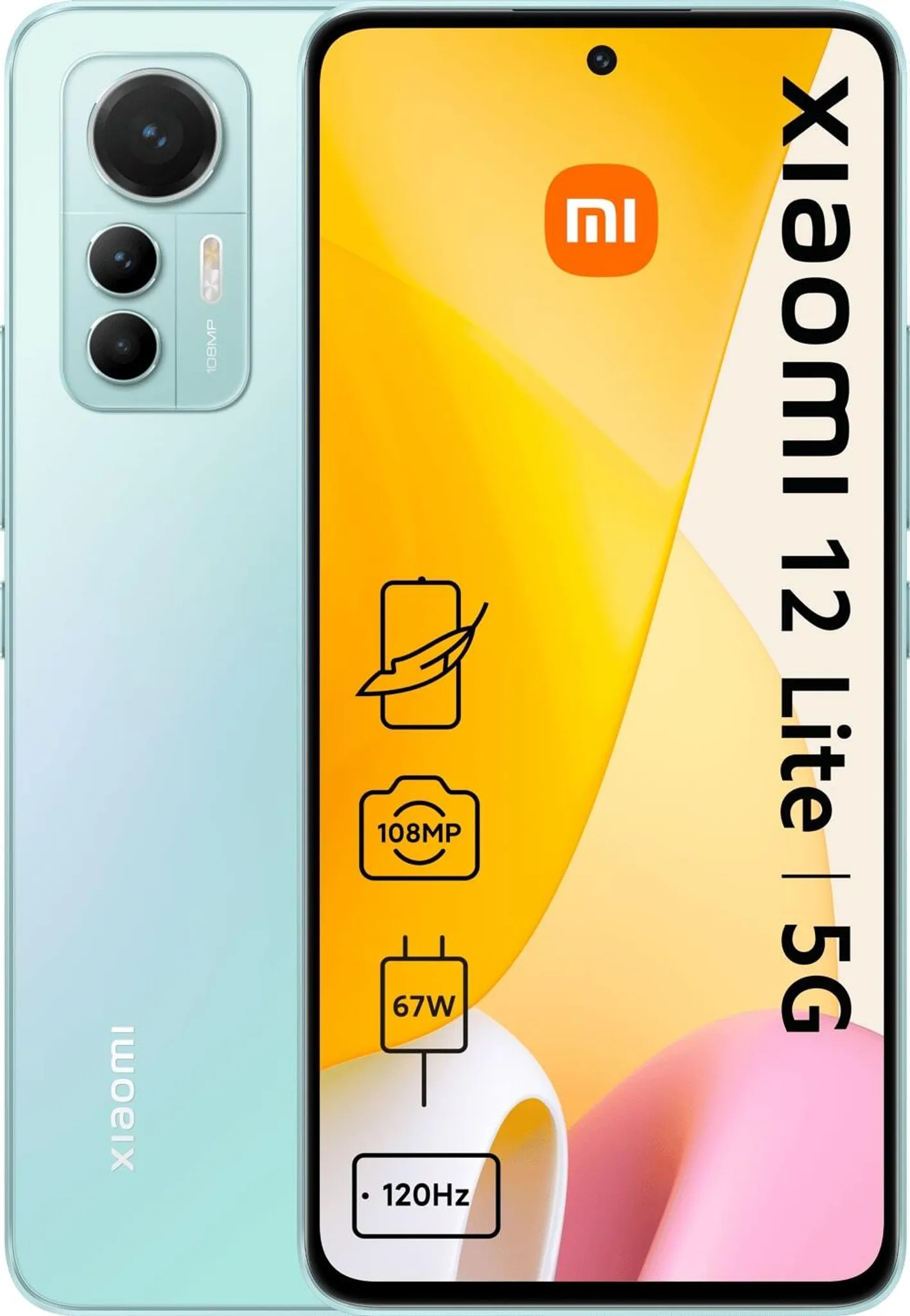 Xiaomi Mi 10 Lite 6.57 Cal 5G Smartphone 8GB 128GB Biały