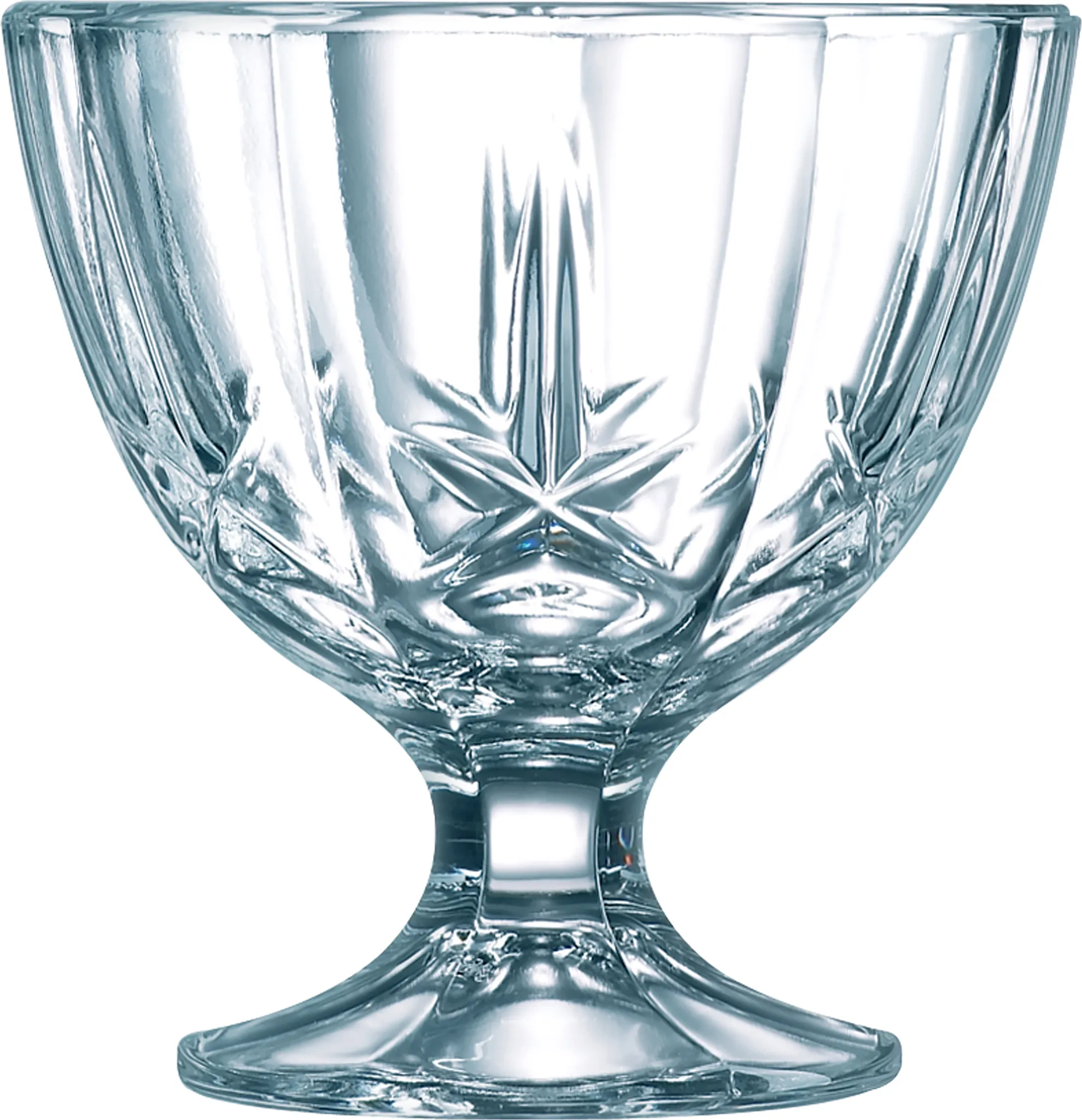 Lot De 6 Coupes à Glace En Verre - 180 Ml, Idéales Pour Desserts Et Présentations